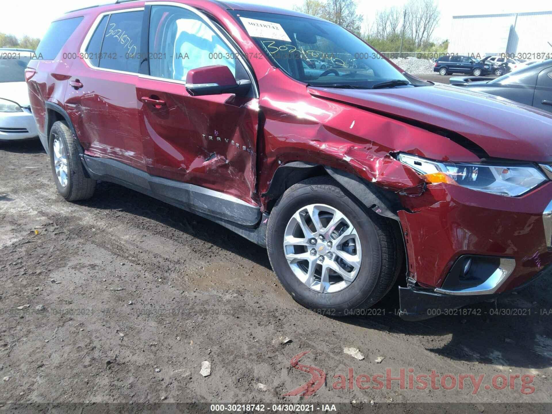 1GNERGKW5MJ160923 2021 CHEVROLET TRAVERSE