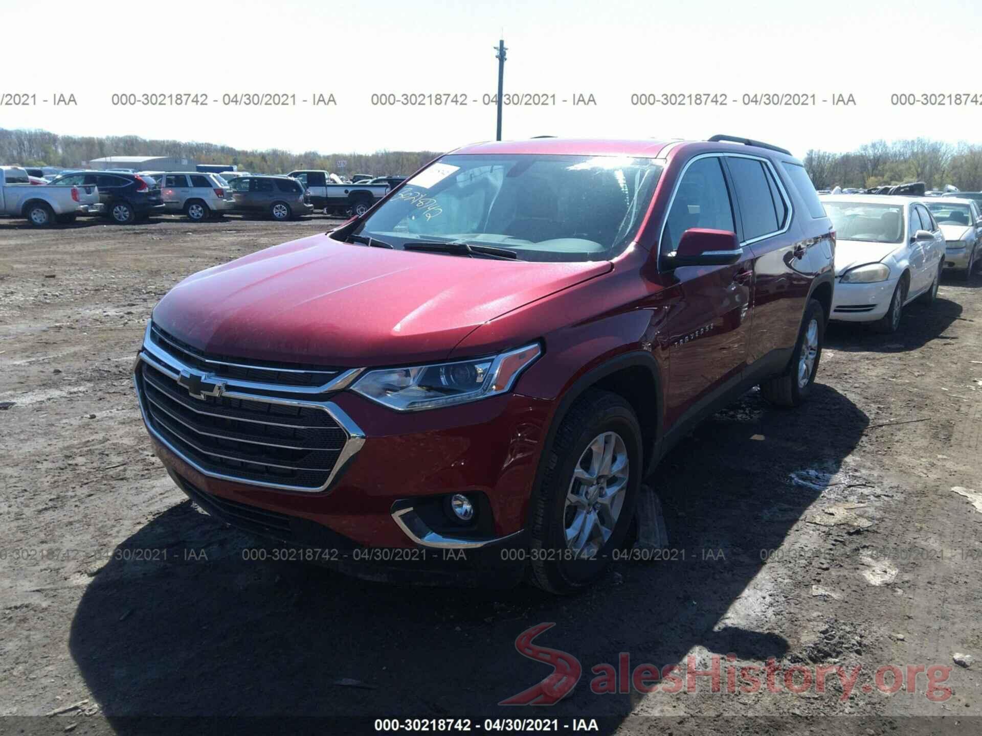 1GNERGKW5MJ160923 2021 CHEVROLET TRAVERSE