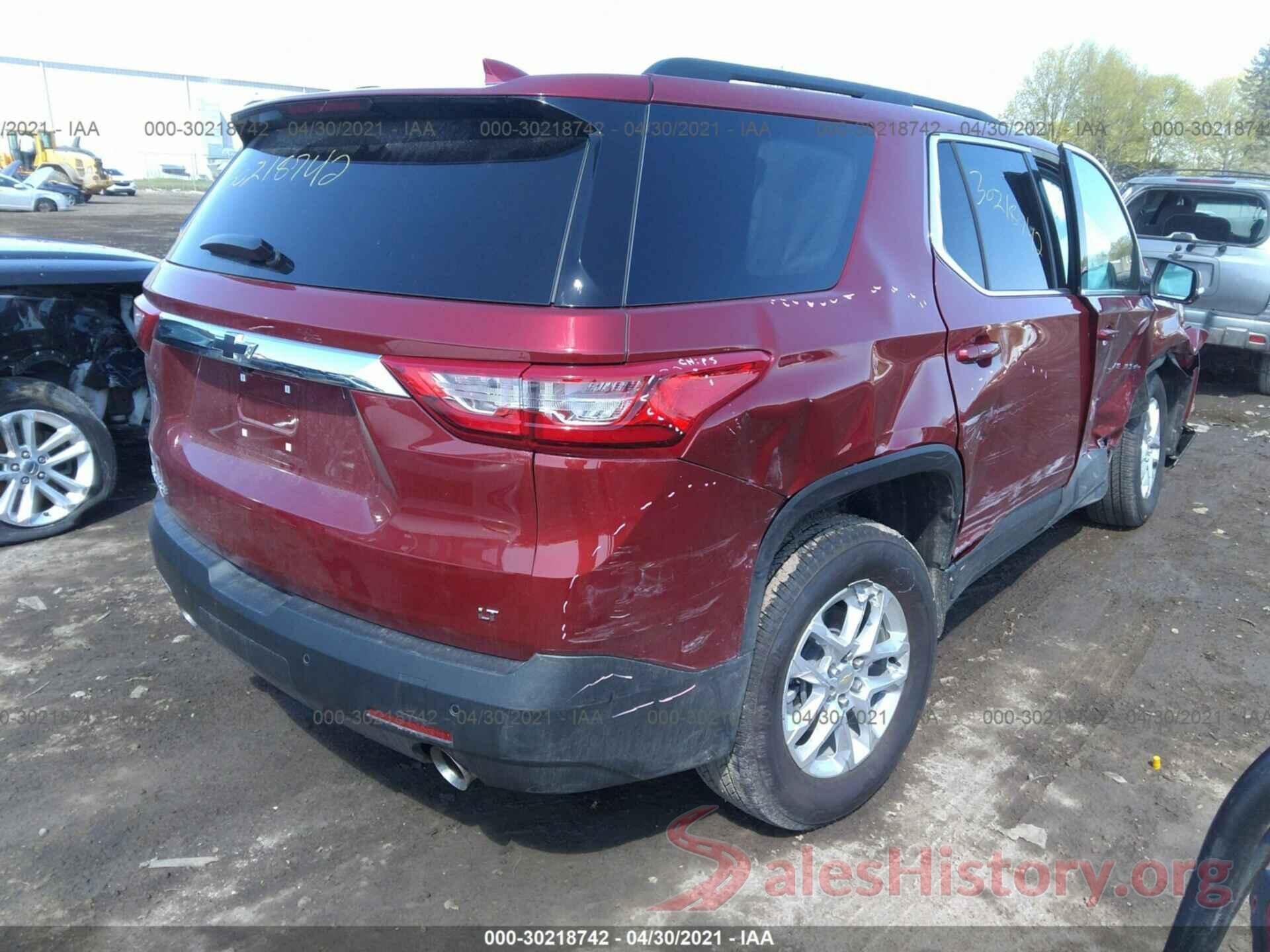 1GNERGKW5MJ160923 2021 CHEVROLET TRAVERSE