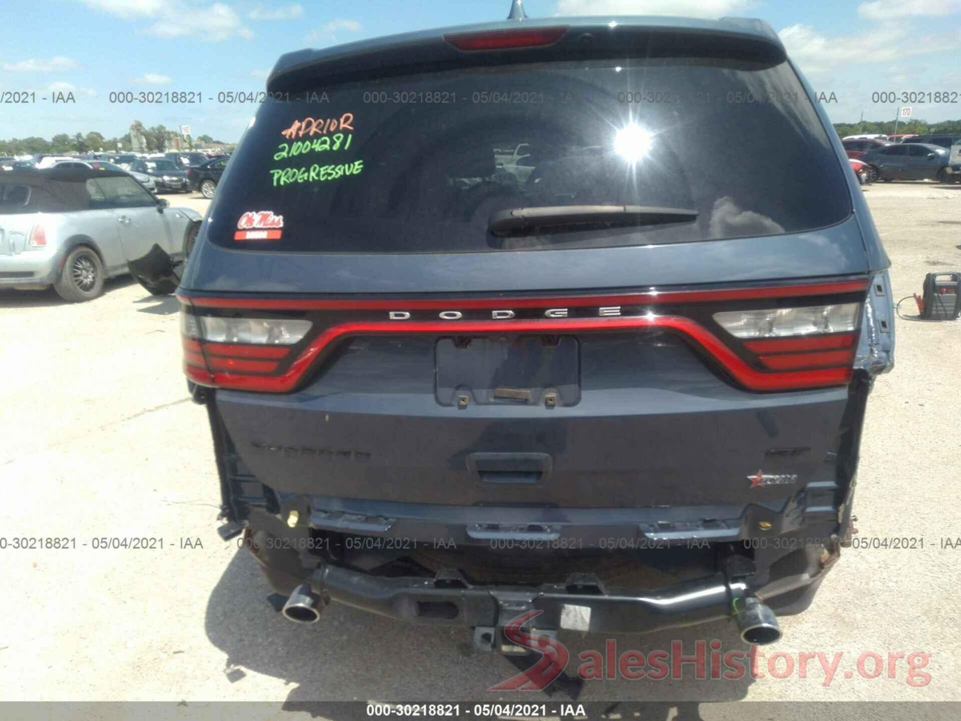 1C4RDHDG8LC166366 2020 DODGE DURANGO