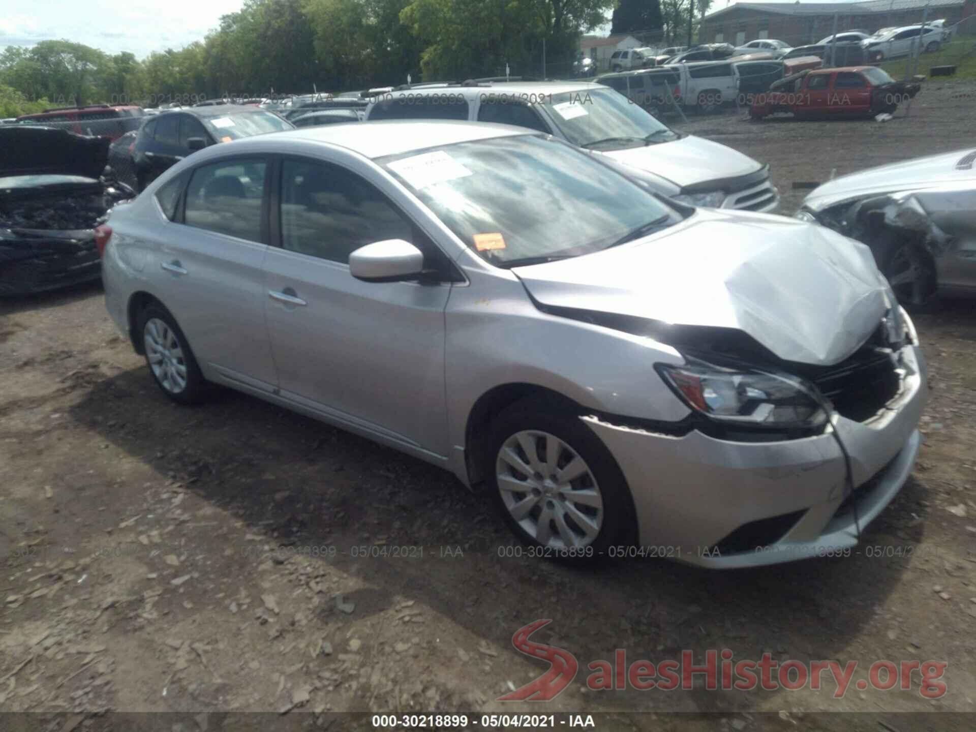 3N1AB7AP7HY354315 2017 NISSAN SENTRA