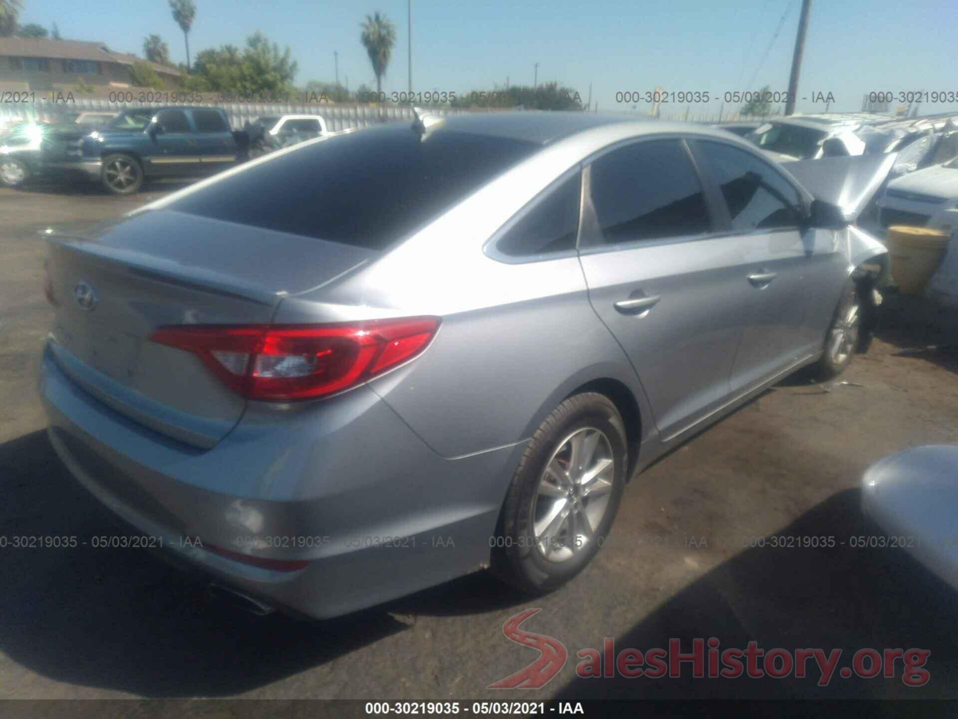 5NPE24AF0GH402897 2016 HYUNDAI SONATA