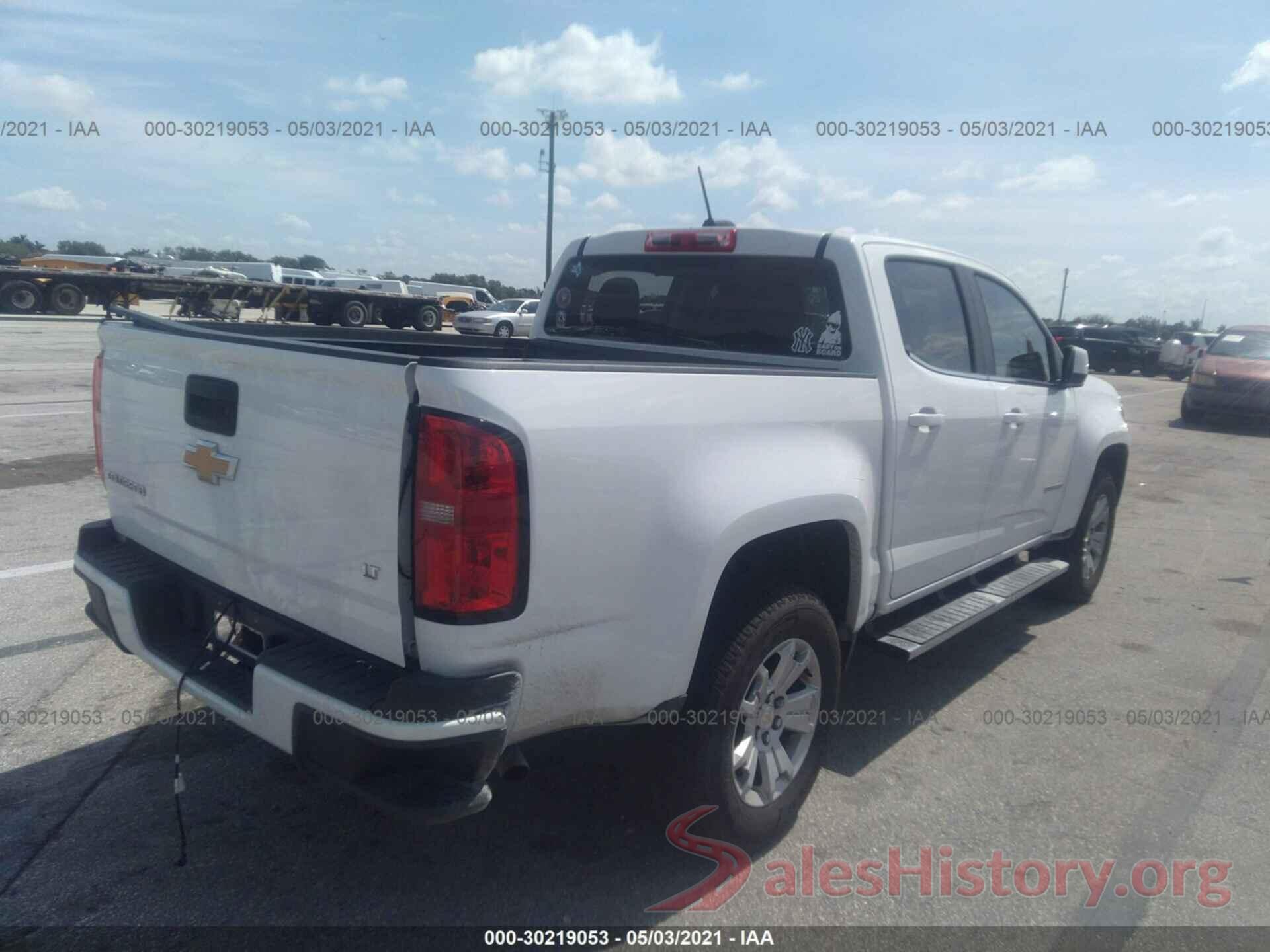 1GCGSCEAXL1240537 2020 CHEVROLET COLORADO