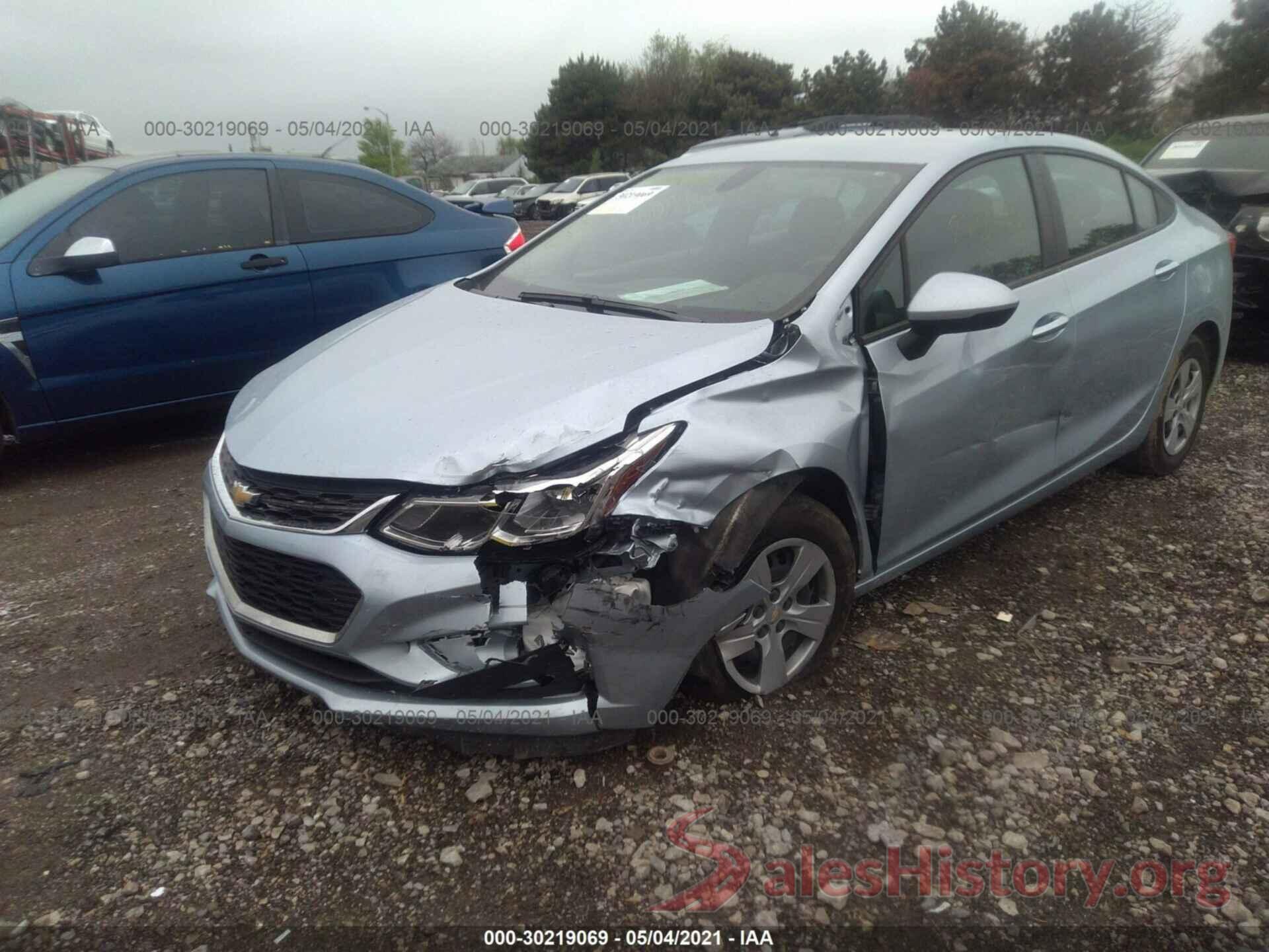 1G1BC5SMXJ7143455 2018 CHEVROLET CRUZE