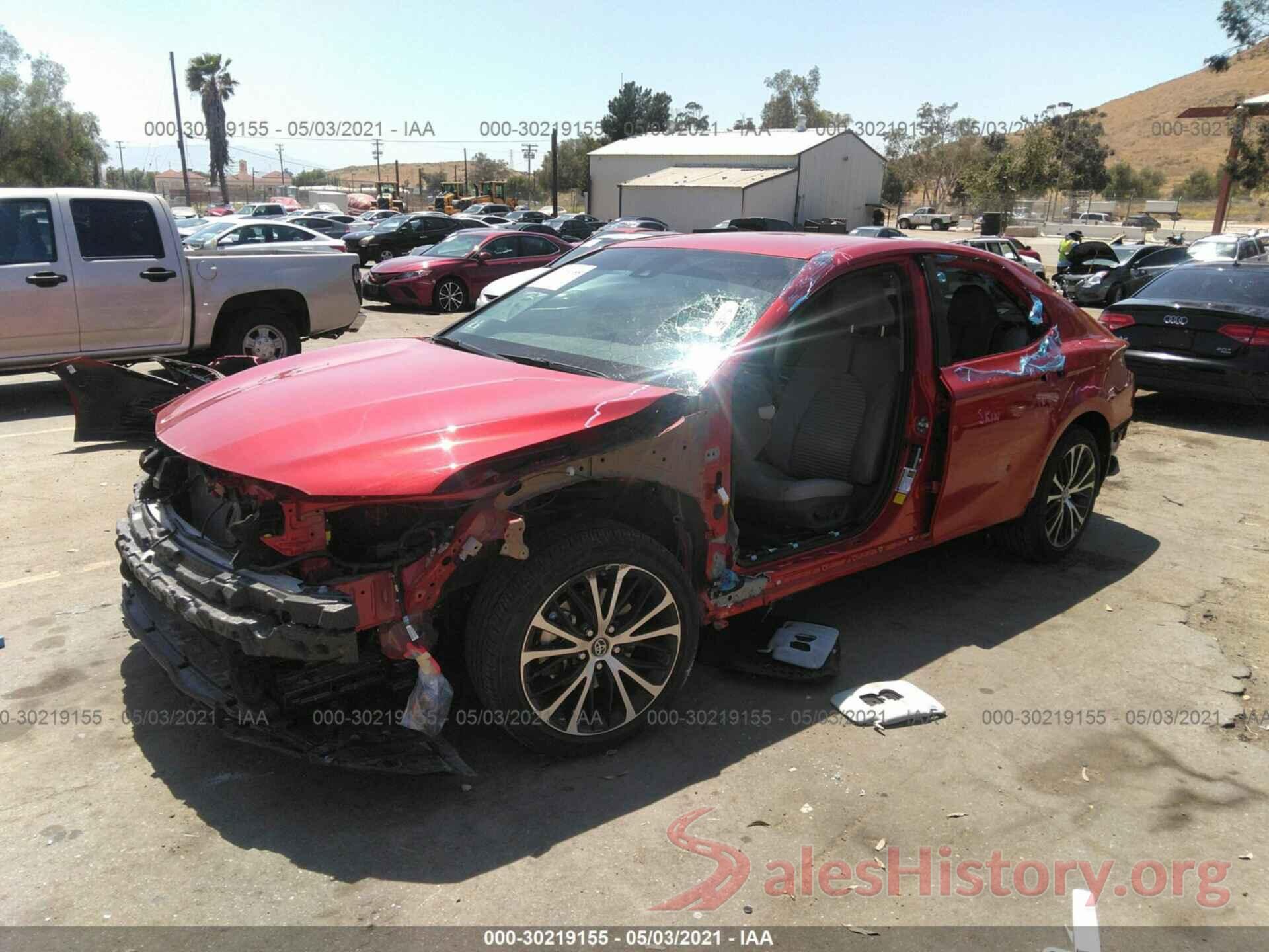 4T1B11HK0KU298655 2019 TOYOTA CAMRY