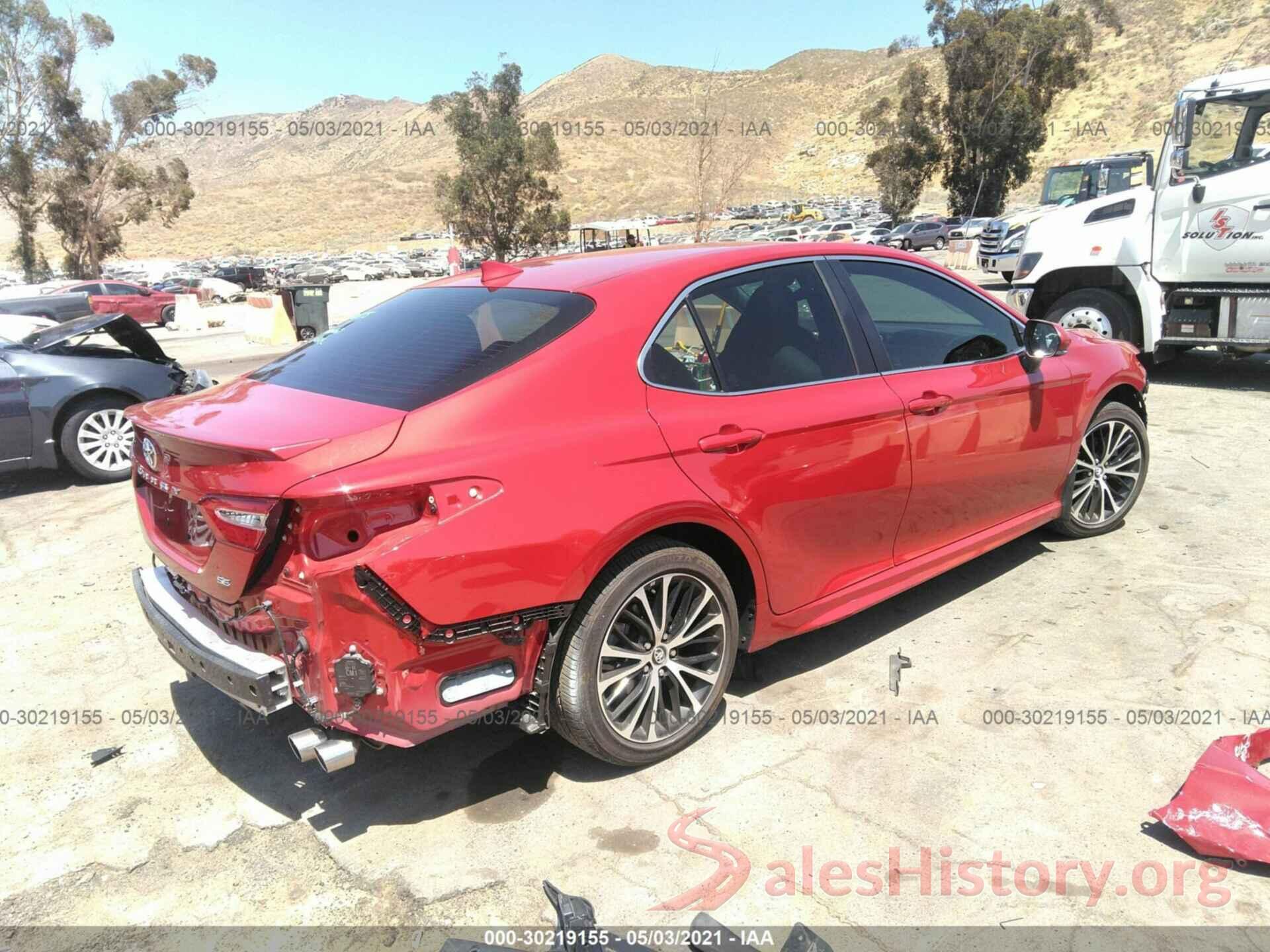 4T1B11HK0KU298655 2019 TOYOTA CAMRY