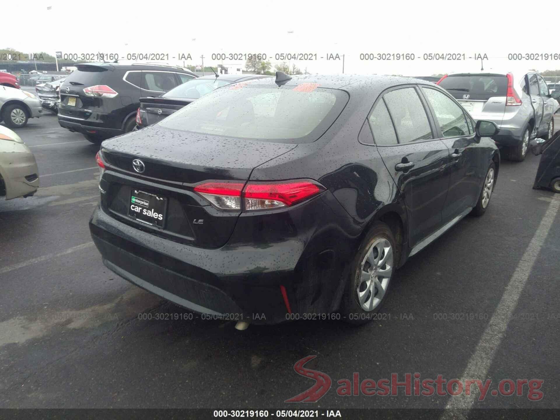 JTDEPRAE3LJ035551 2020 TOYOTA COROLLA