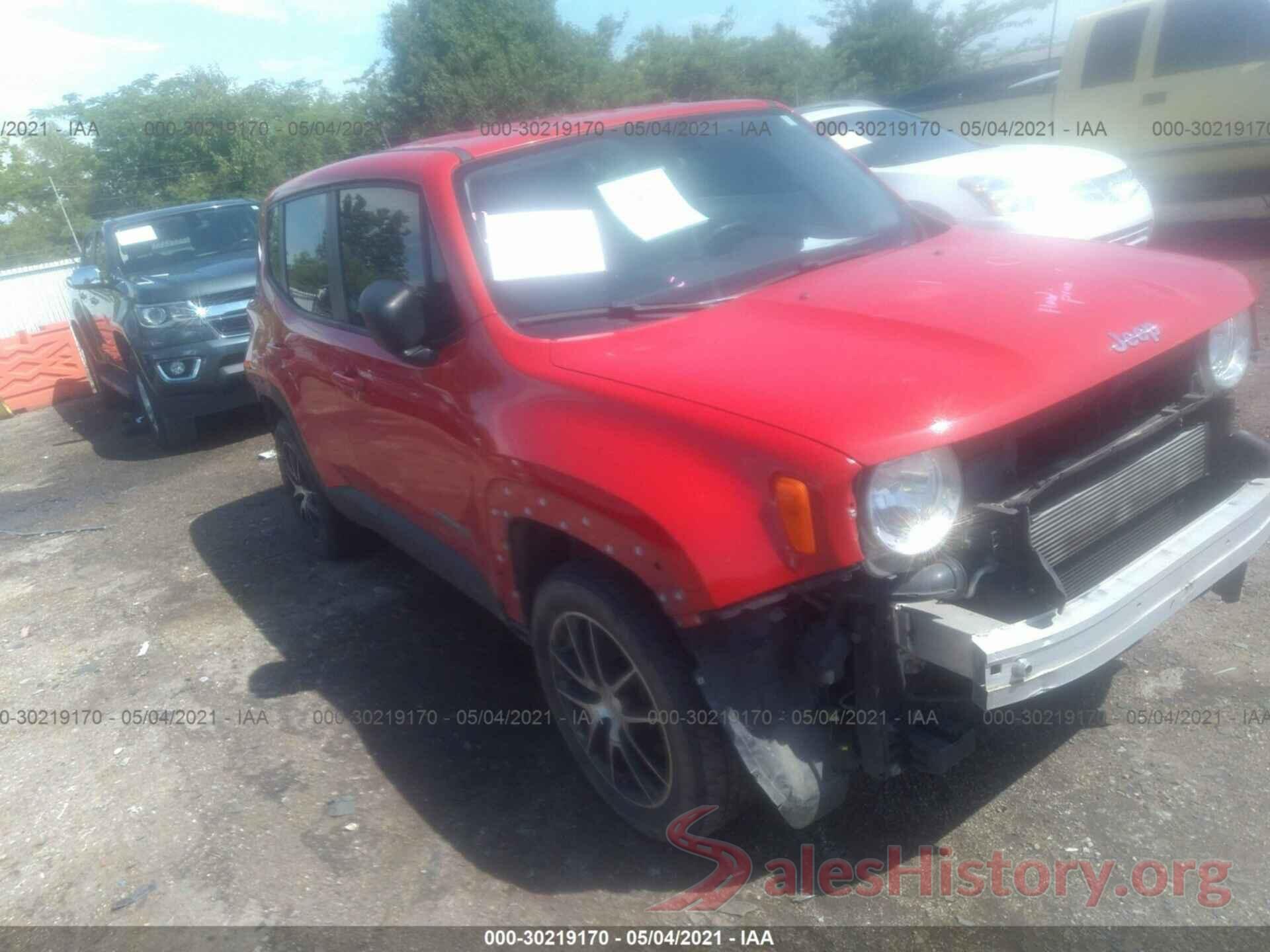 ZACCJAAB9HPE43057 2017 JEEP RENEGADE