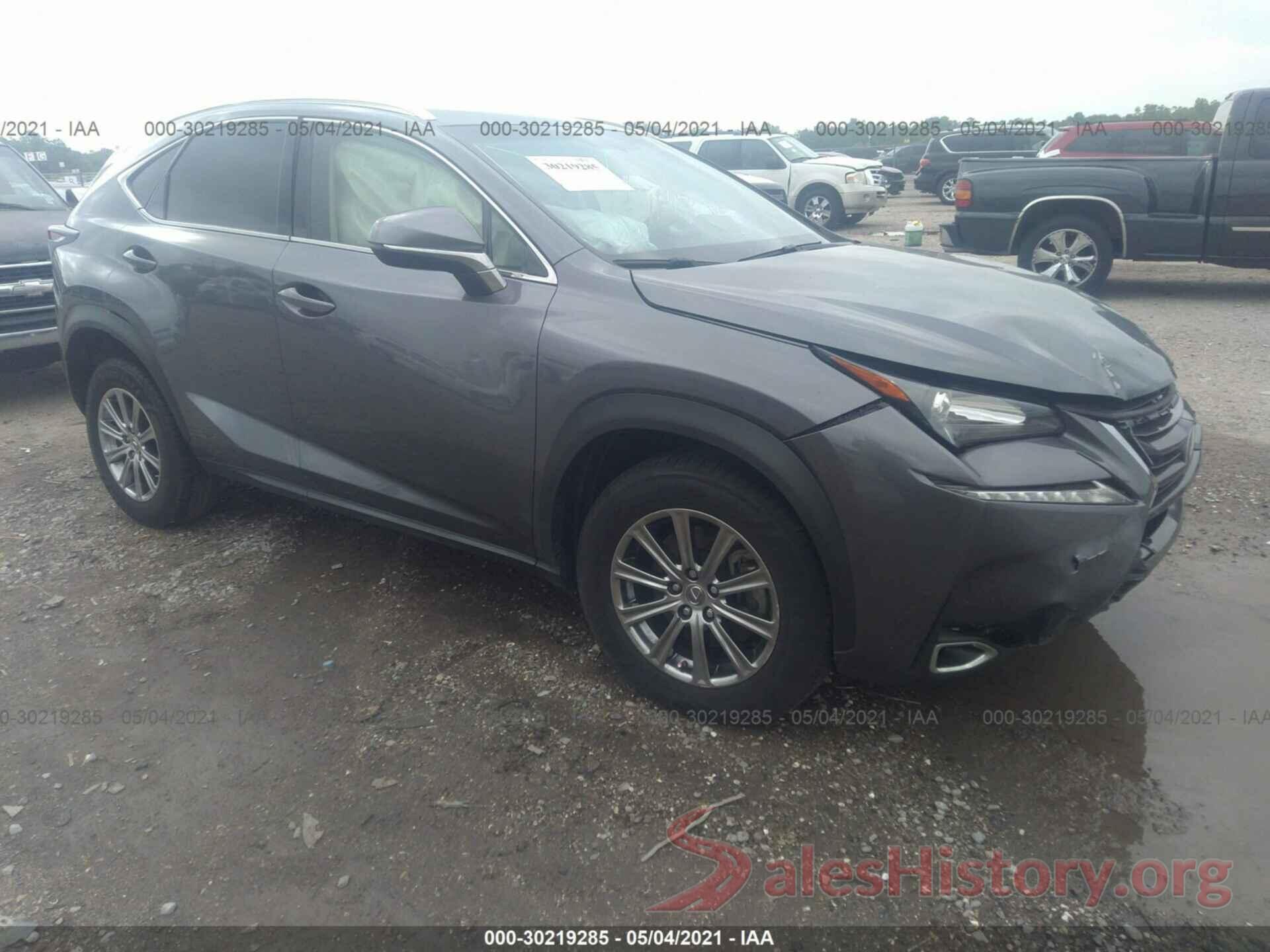 JTJYARBZXH2077407 2017 LEXUS NX