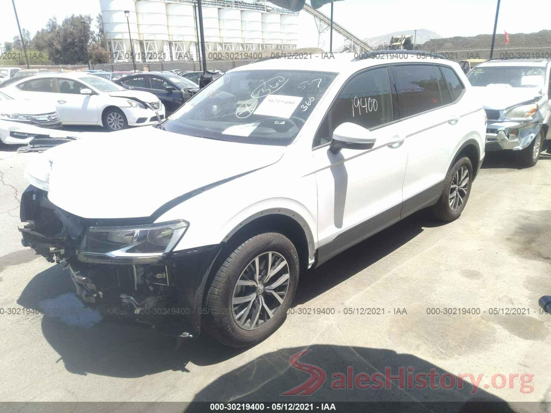 3VV1B7AX7MM038073 2021 VOLKSWAGEN TIGUAN