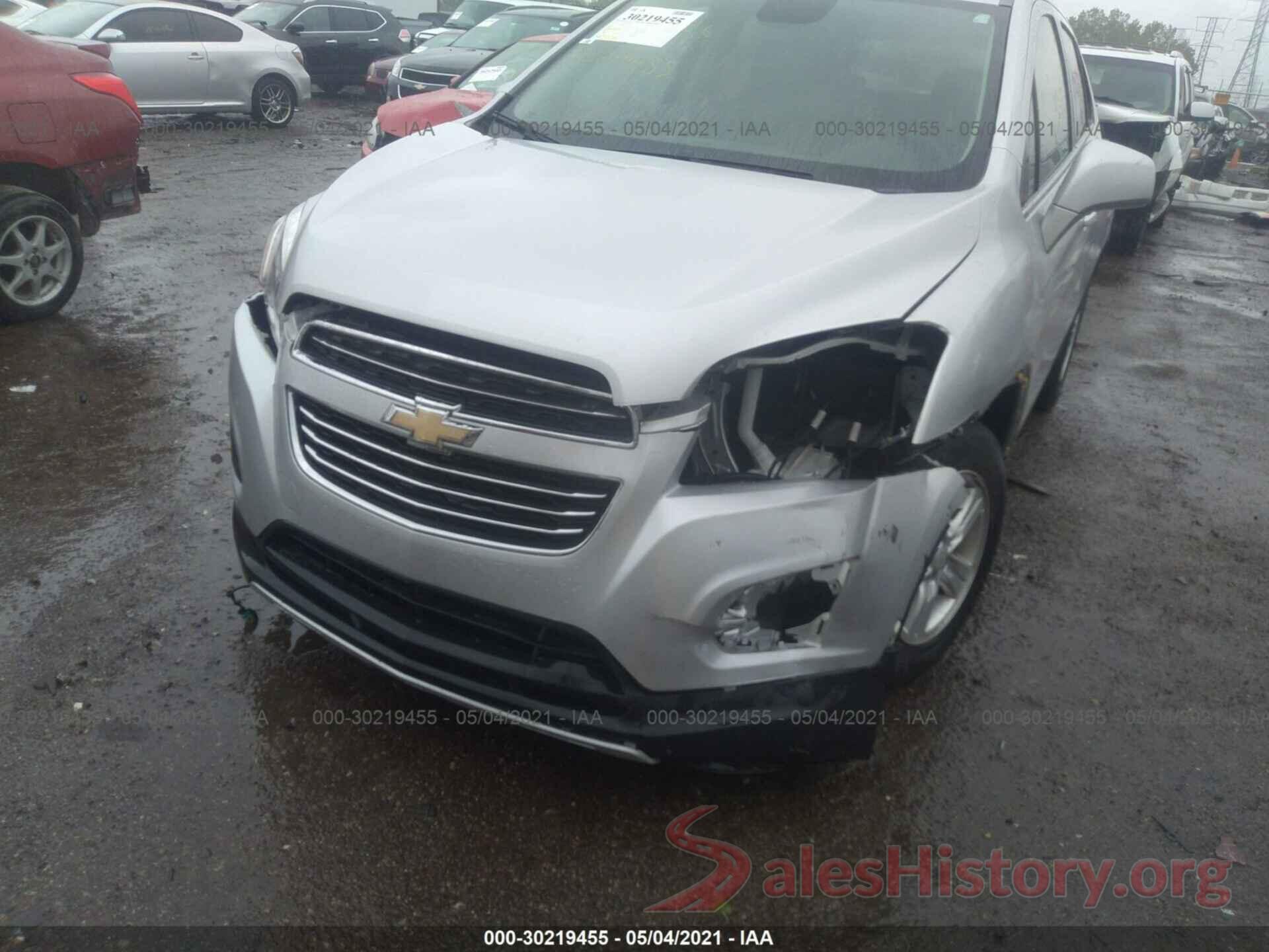 KL7CJPSB8GB559826 2016 CHEVROLET TRAX