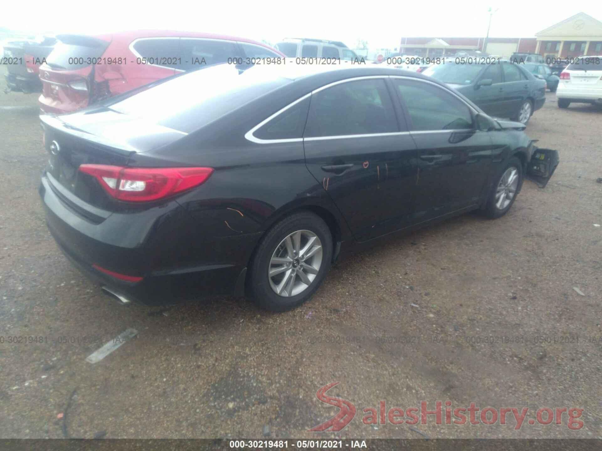 5NPE24AF7HH436756 2017 HYUNDAI SONATA