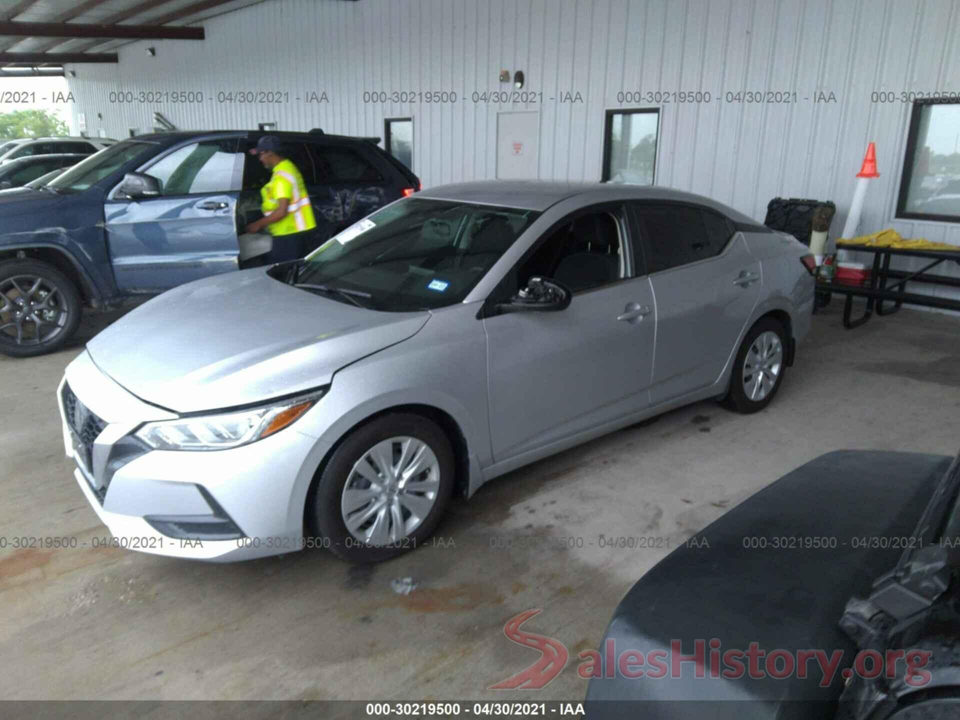 3N1AB8BV8LY221686 2020 NISSAN SENTRA