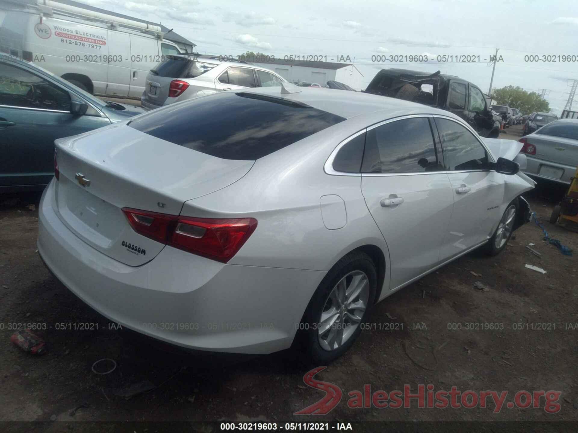 1G1ZE5ST7HF205698 2017 CHEVROLET MALIBU