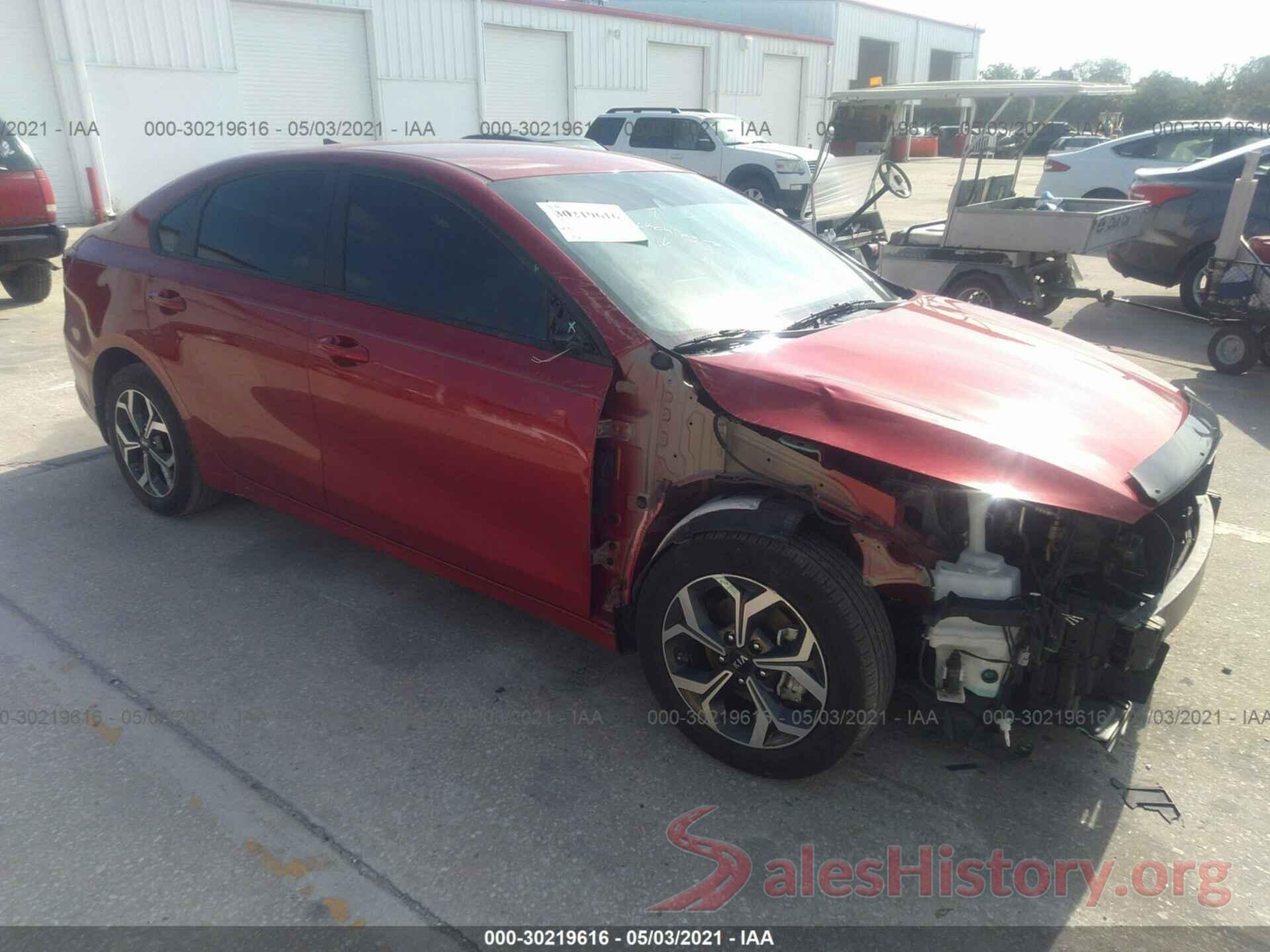 3KPF24AD6KE037187 2019 KIA FORTE