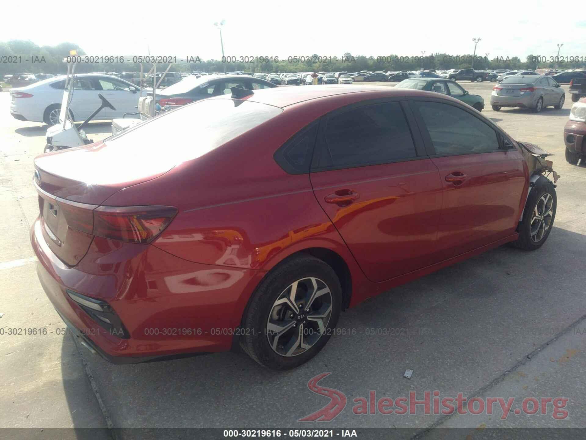 3KPF24AD6KE037187 2019 KIA FORTE