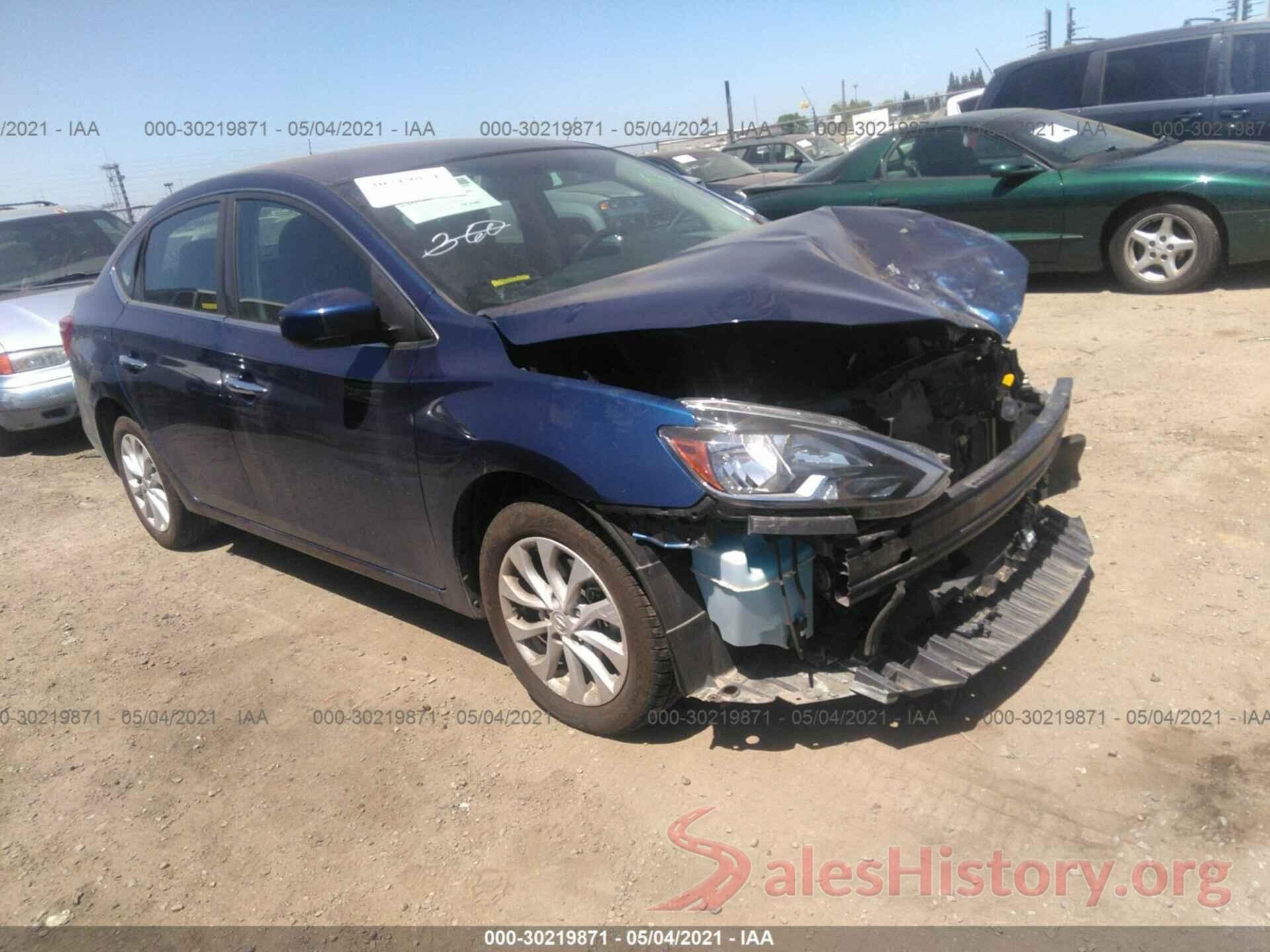 3N1AB7APXKY276894 2019 NISSAN SENTRA