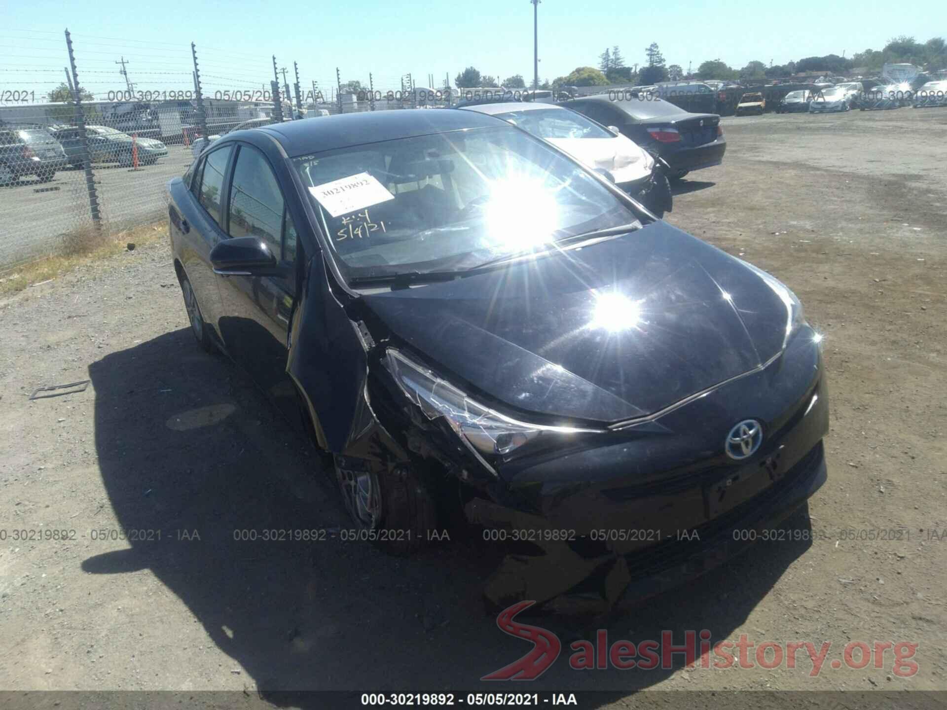 JTDKBRFU1G3011552 2016 TOYOTA PRIUS