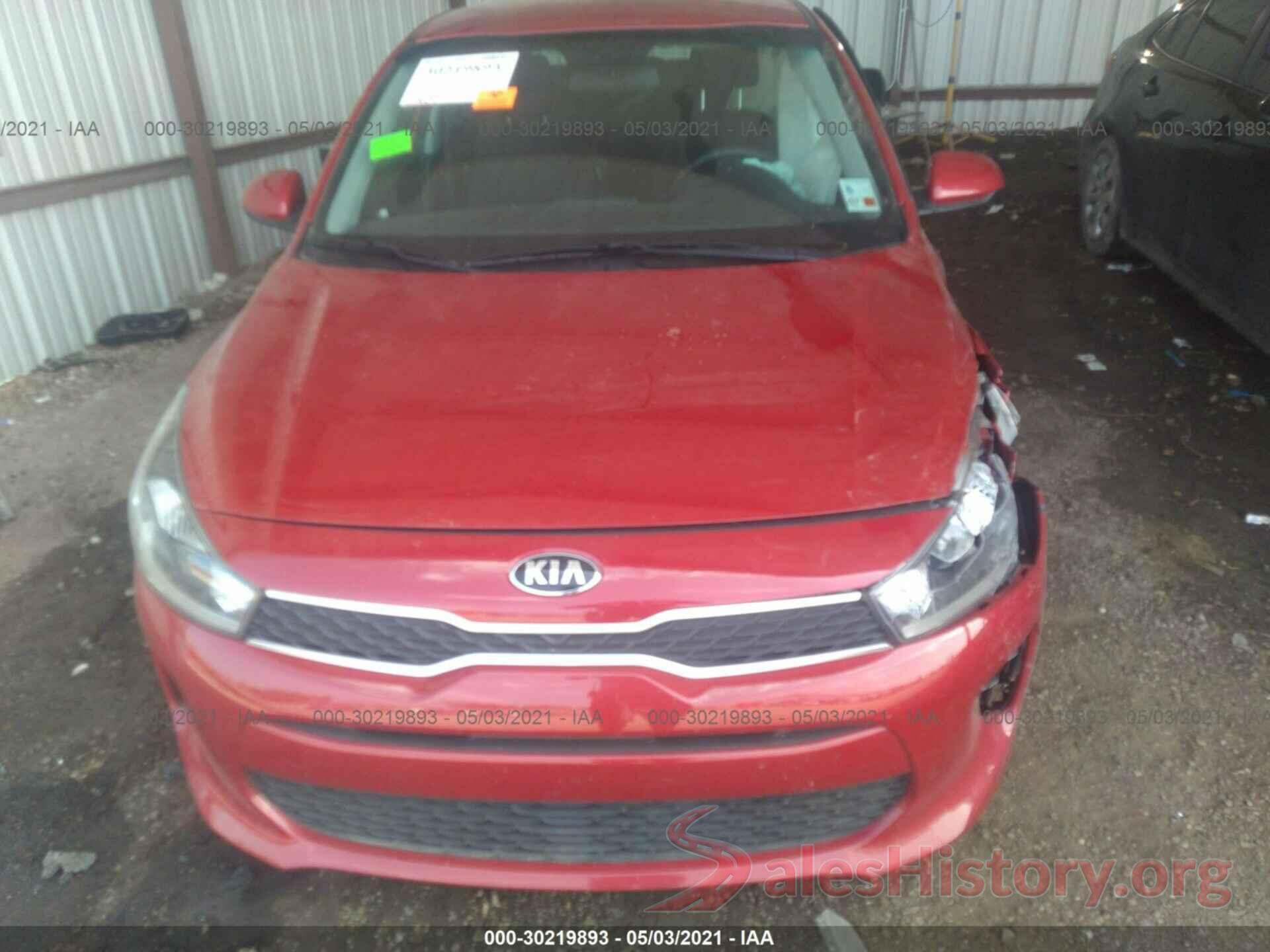 3KPA24ADXLE333227 2020 KIA RIO