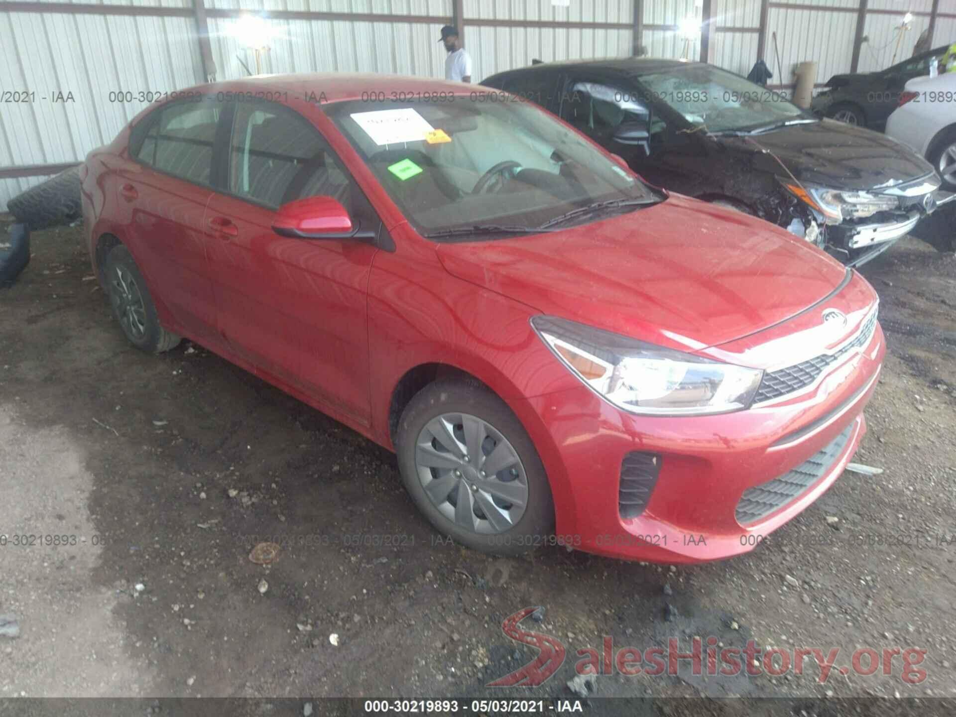 3KPA24ADXLE333227 2020 KIA RIO