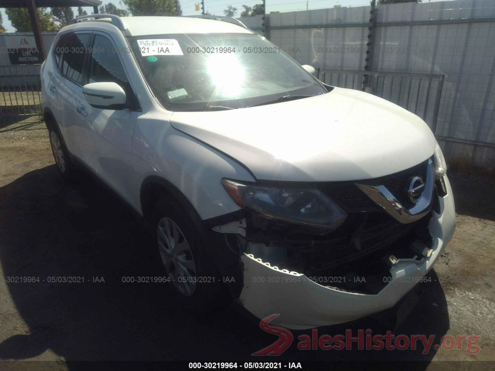 5N1AT2MN5GC804960 2016 NISSAN ROGUE