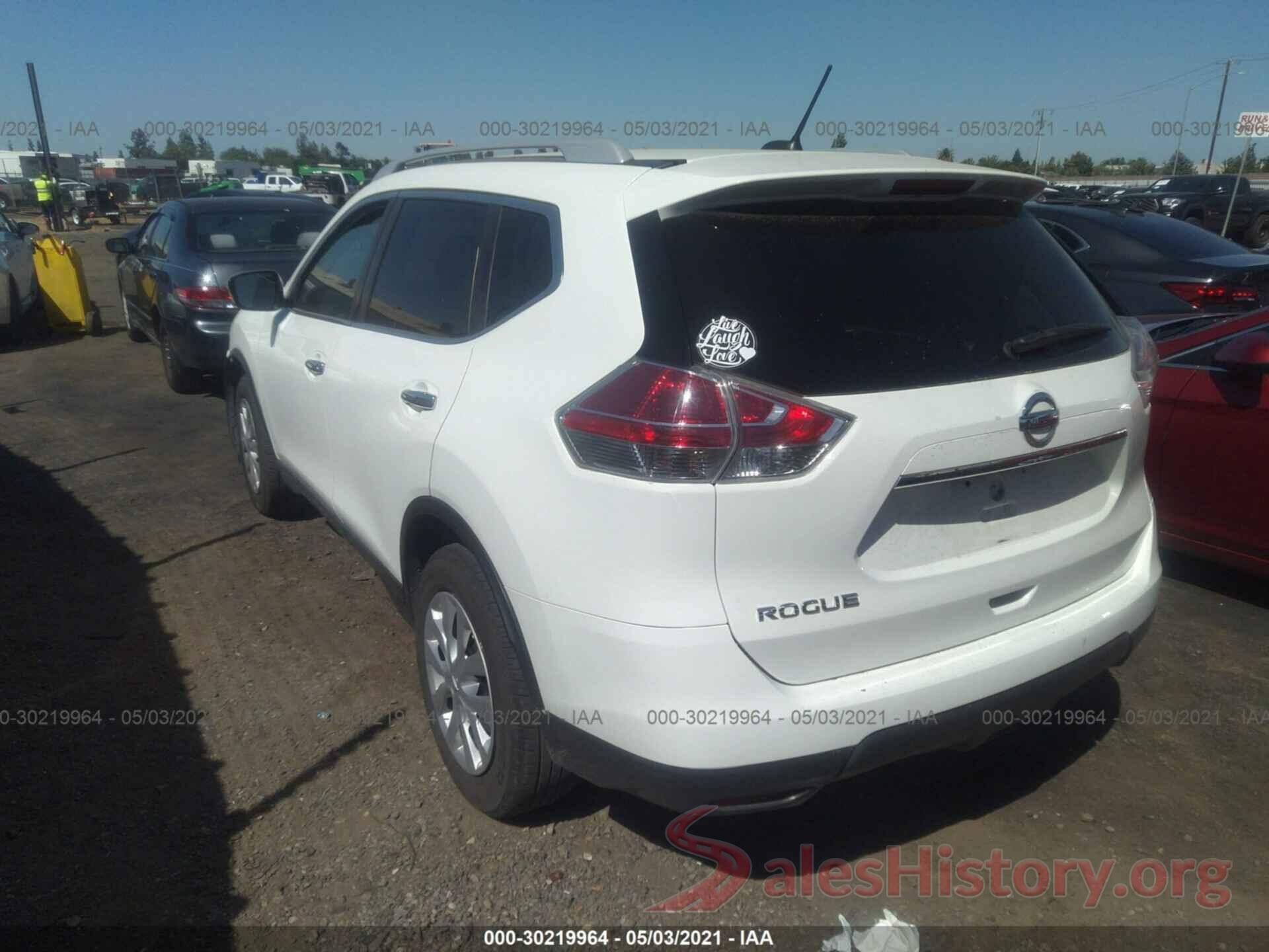 5N1AT2MN5GC804960 2016 NISSAN ROGUE