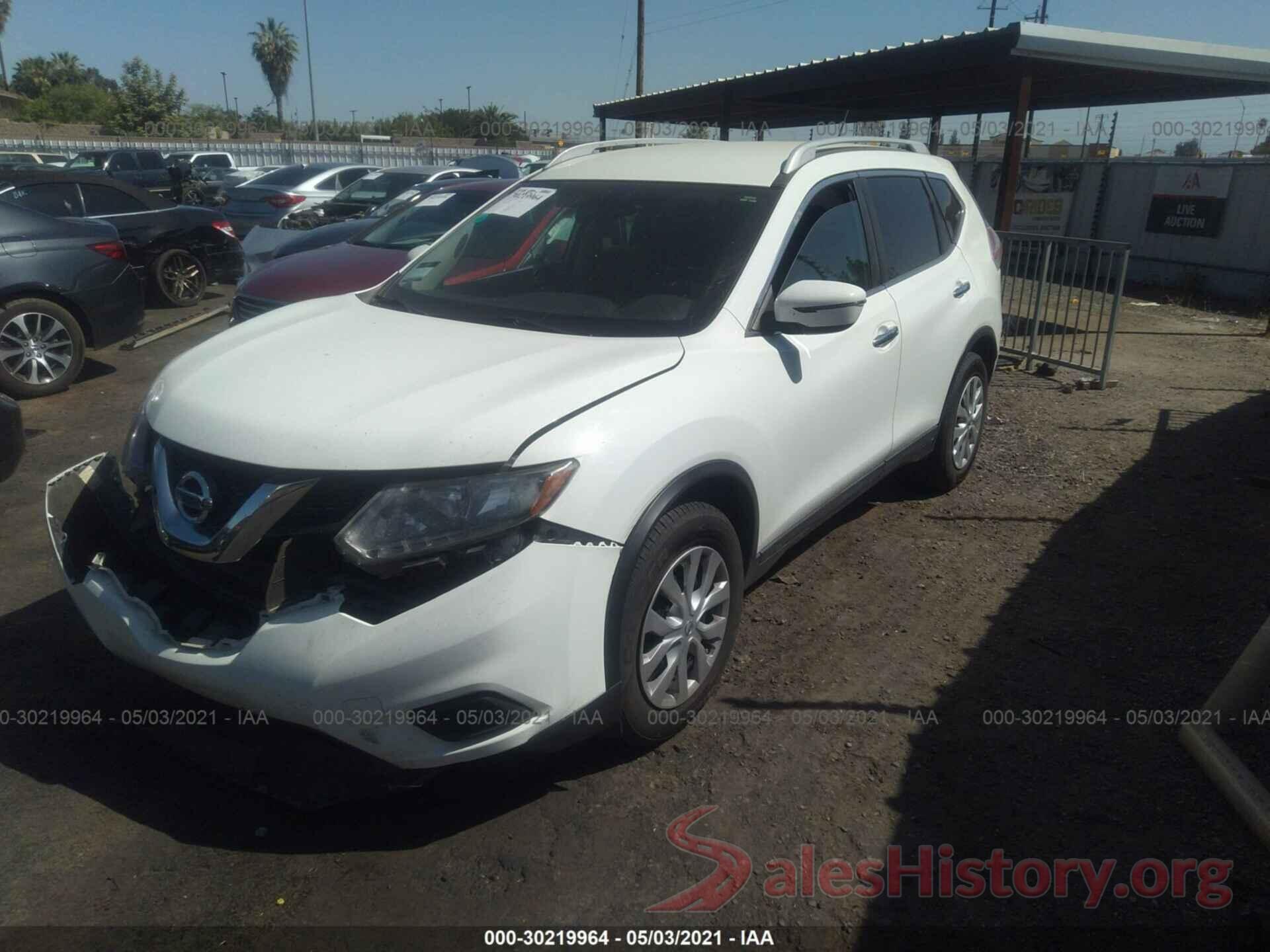 5N1AT2MN5GC804960 2016 NISSAN ROGUE