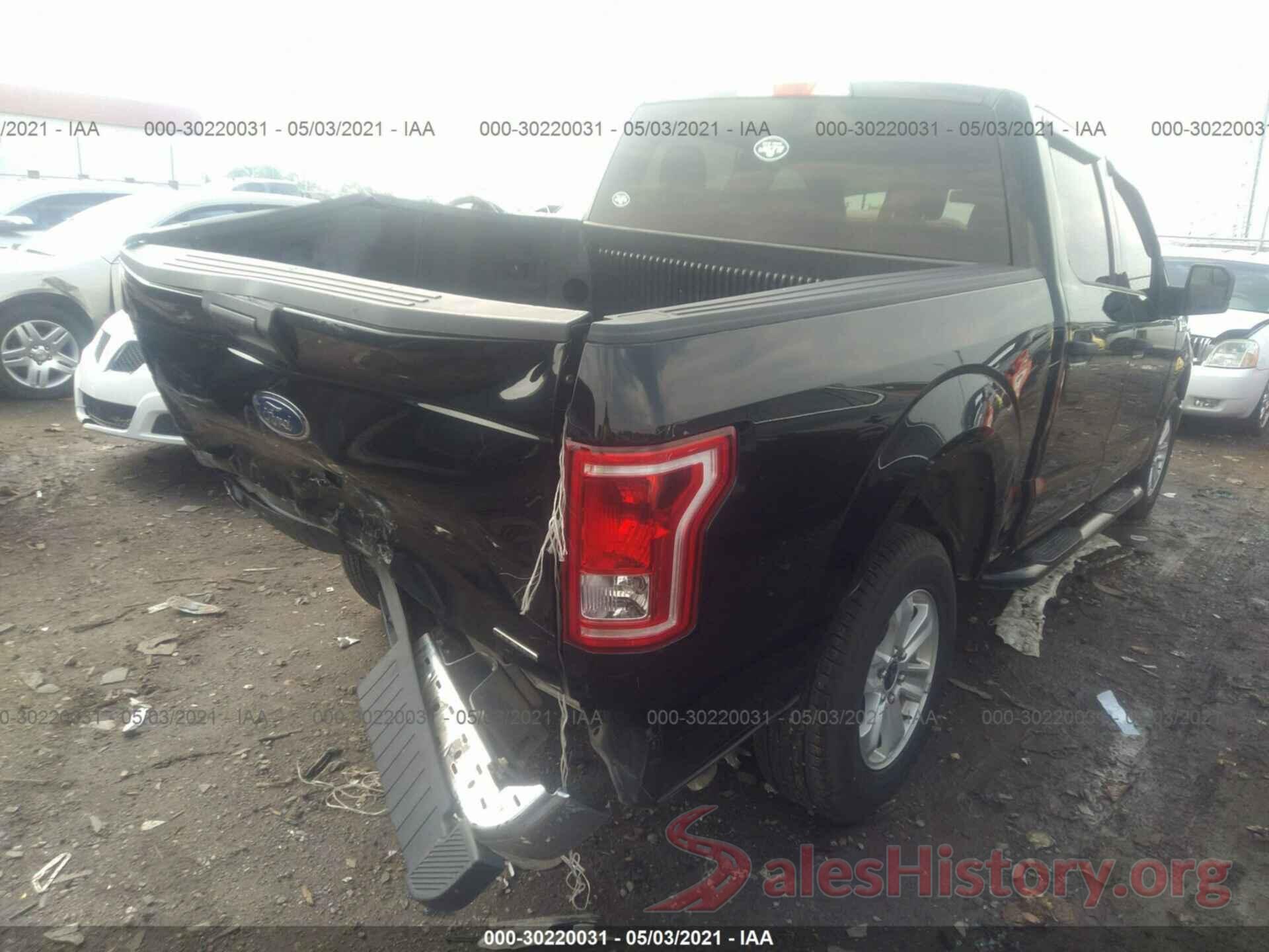 1FTEW1C8XGKD58006 2016 FORD F-150