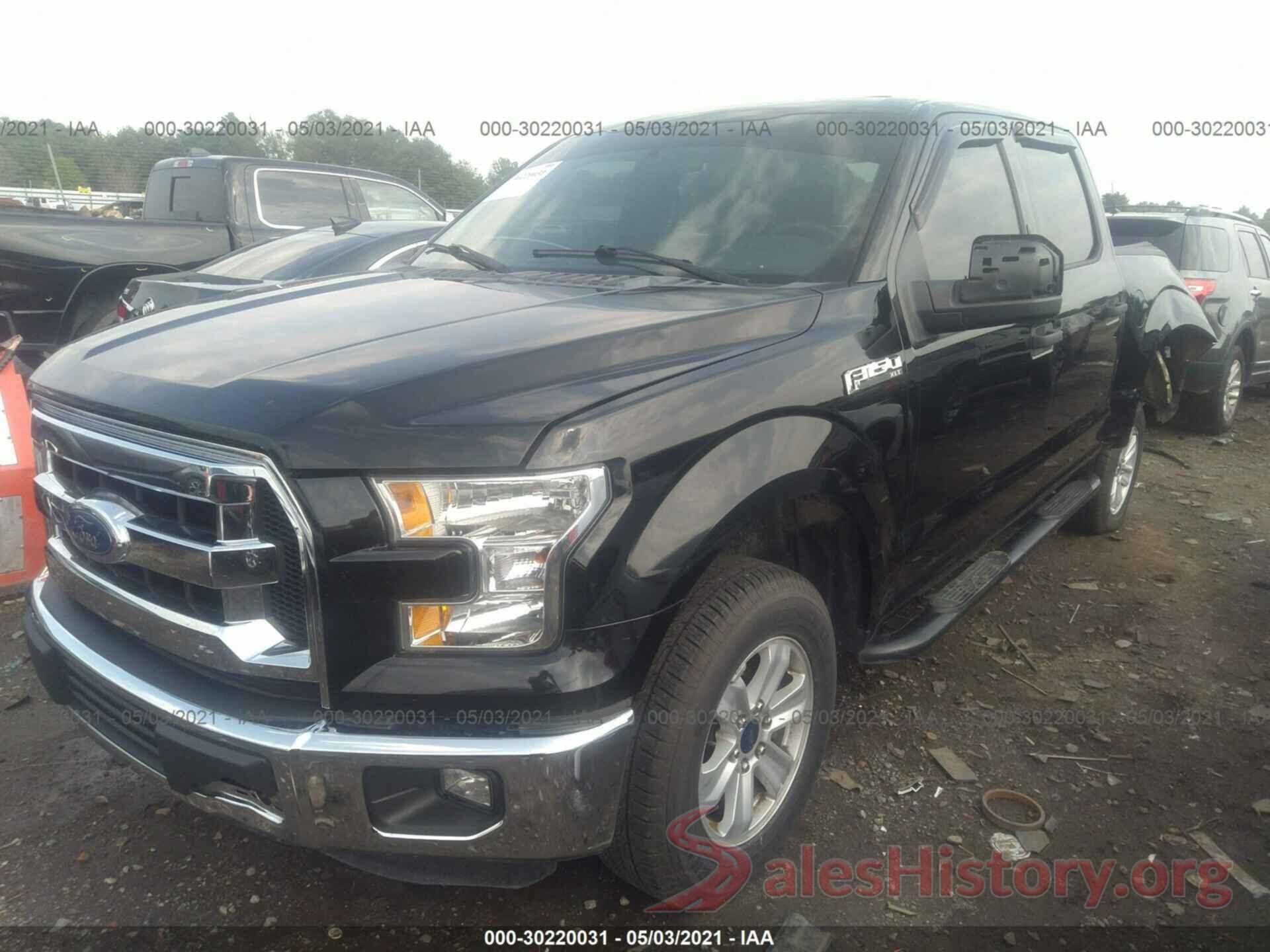 1FTEW1C8XGKD58006 2016 FORD F-150