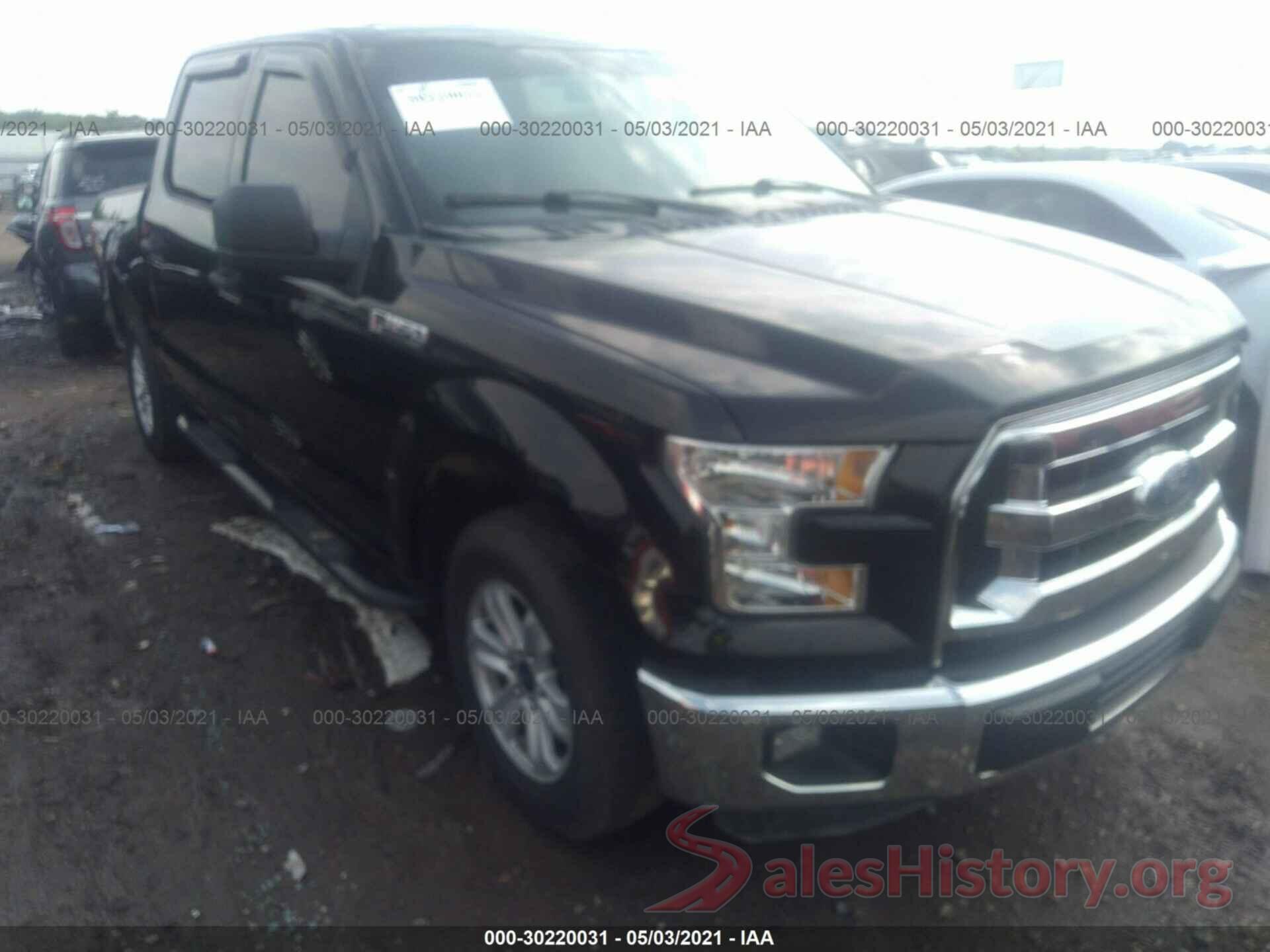 1FTEW1C8XGKD58006 2016 FORD F-150