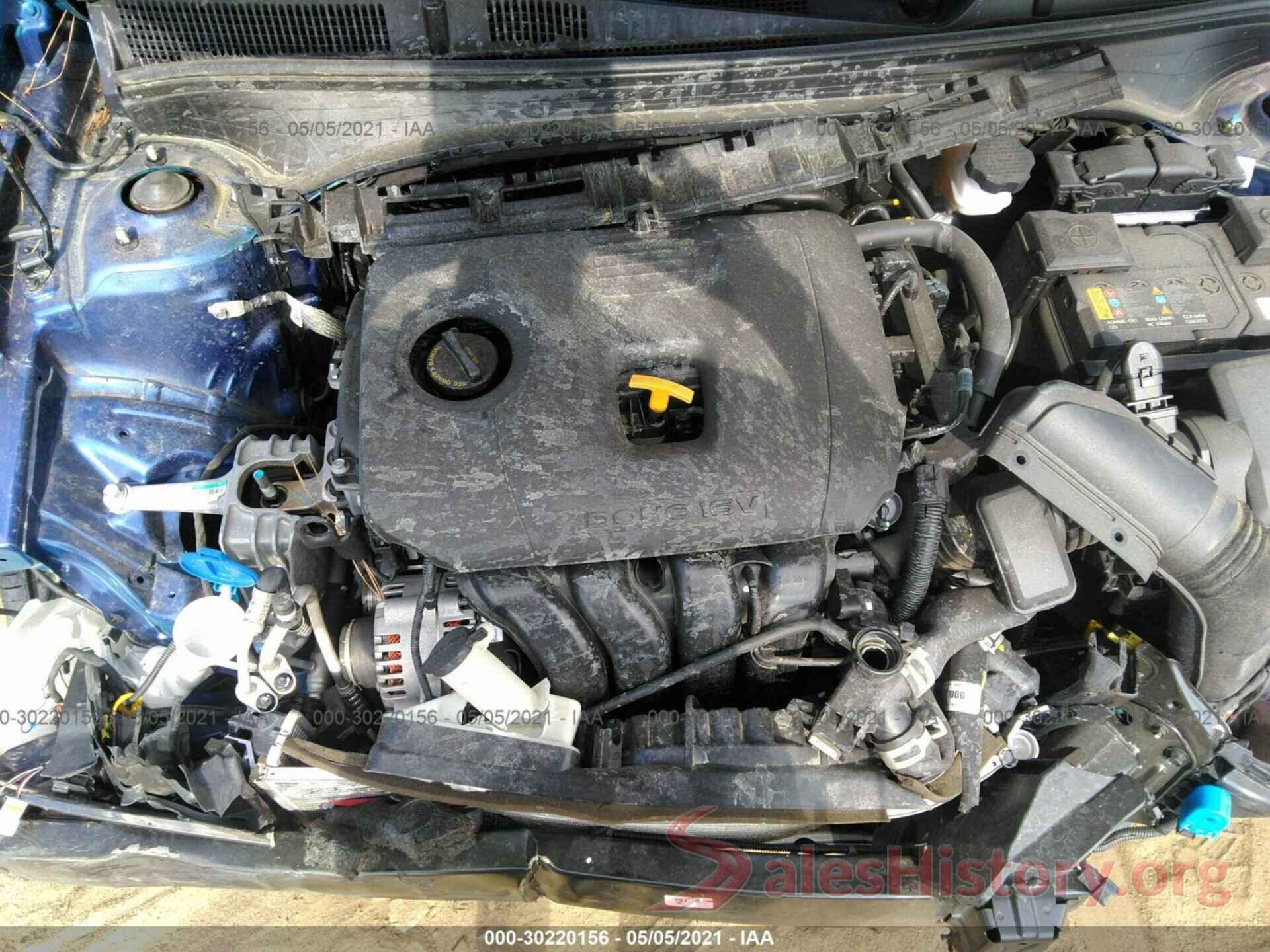 3KPF34AD7LE235632 2020 KIA FORTE