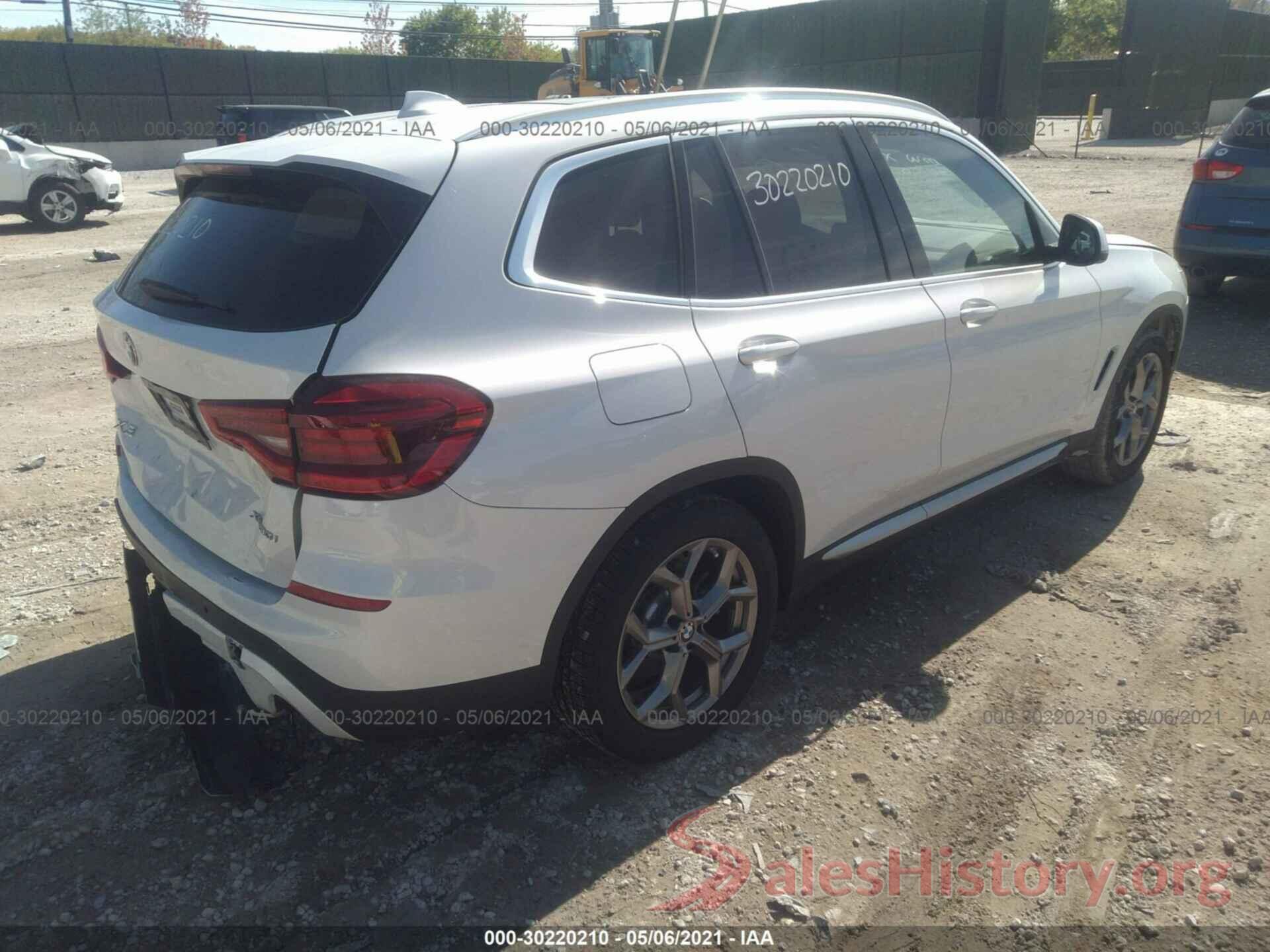 5UXTY5C00L9D67691 2020 BMW X3