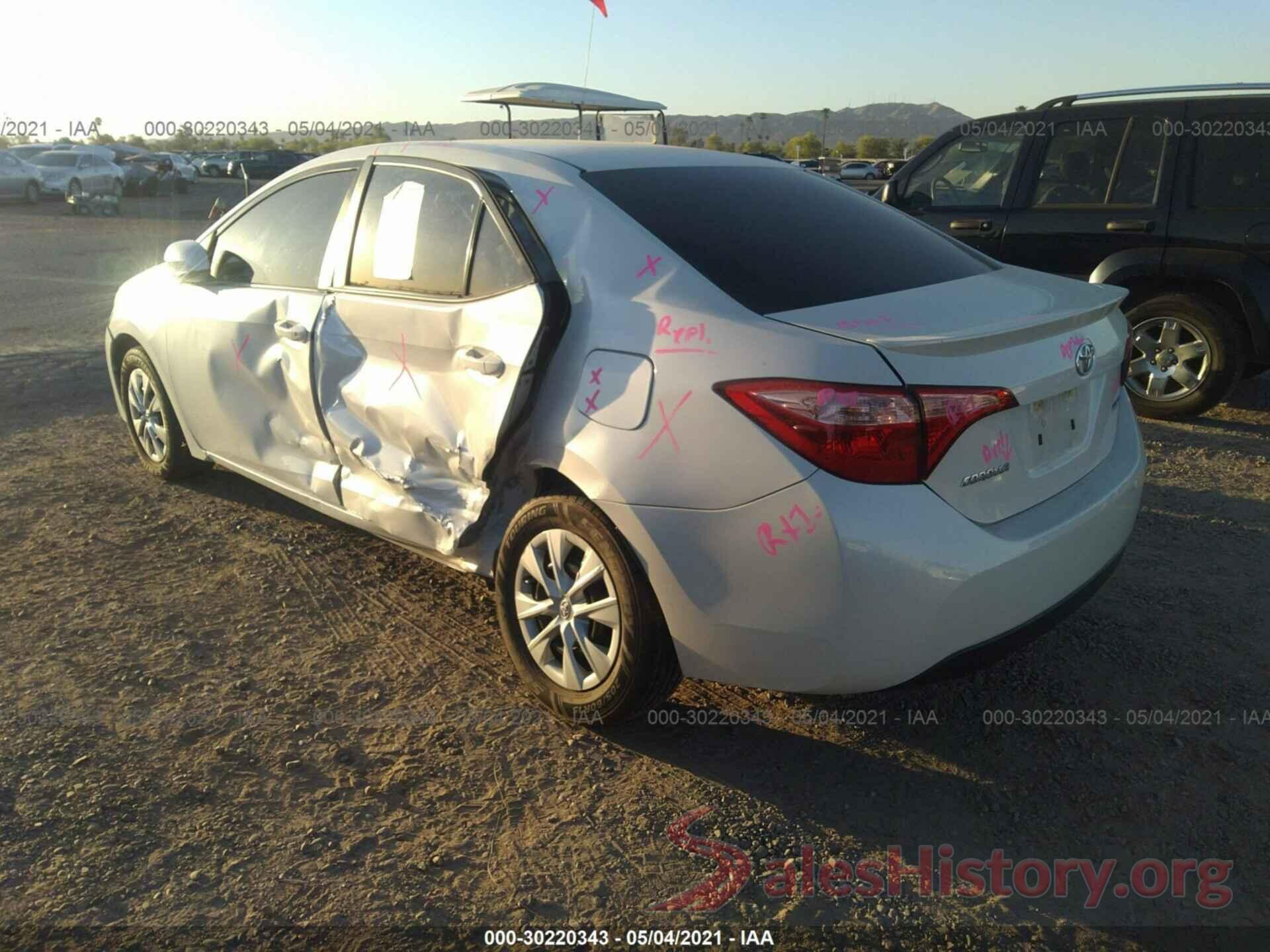 5YFBPRHE6HP580283 2017 TOYOTA COROLLA