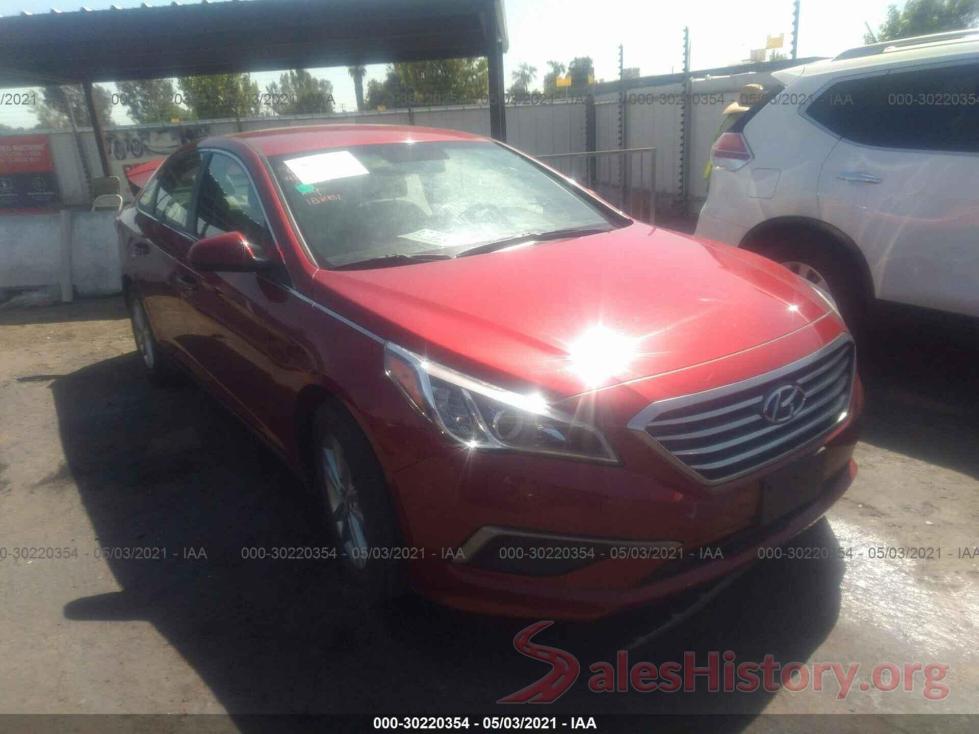 5NPE24AF3GH393015 2016 HYUNDAI SONATA