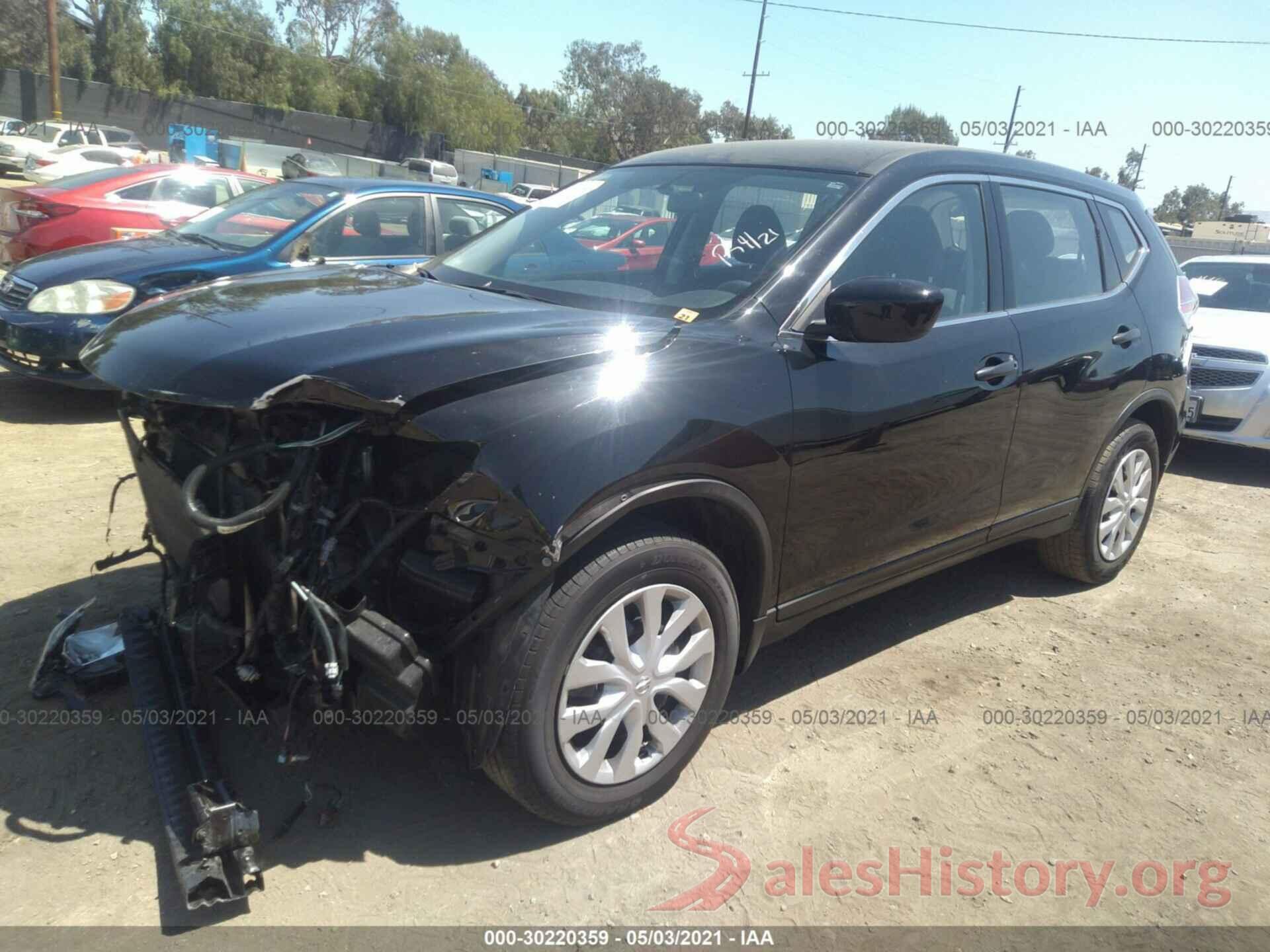 JN8AT2MT5GW005427 2016 NISSAN ROGUE