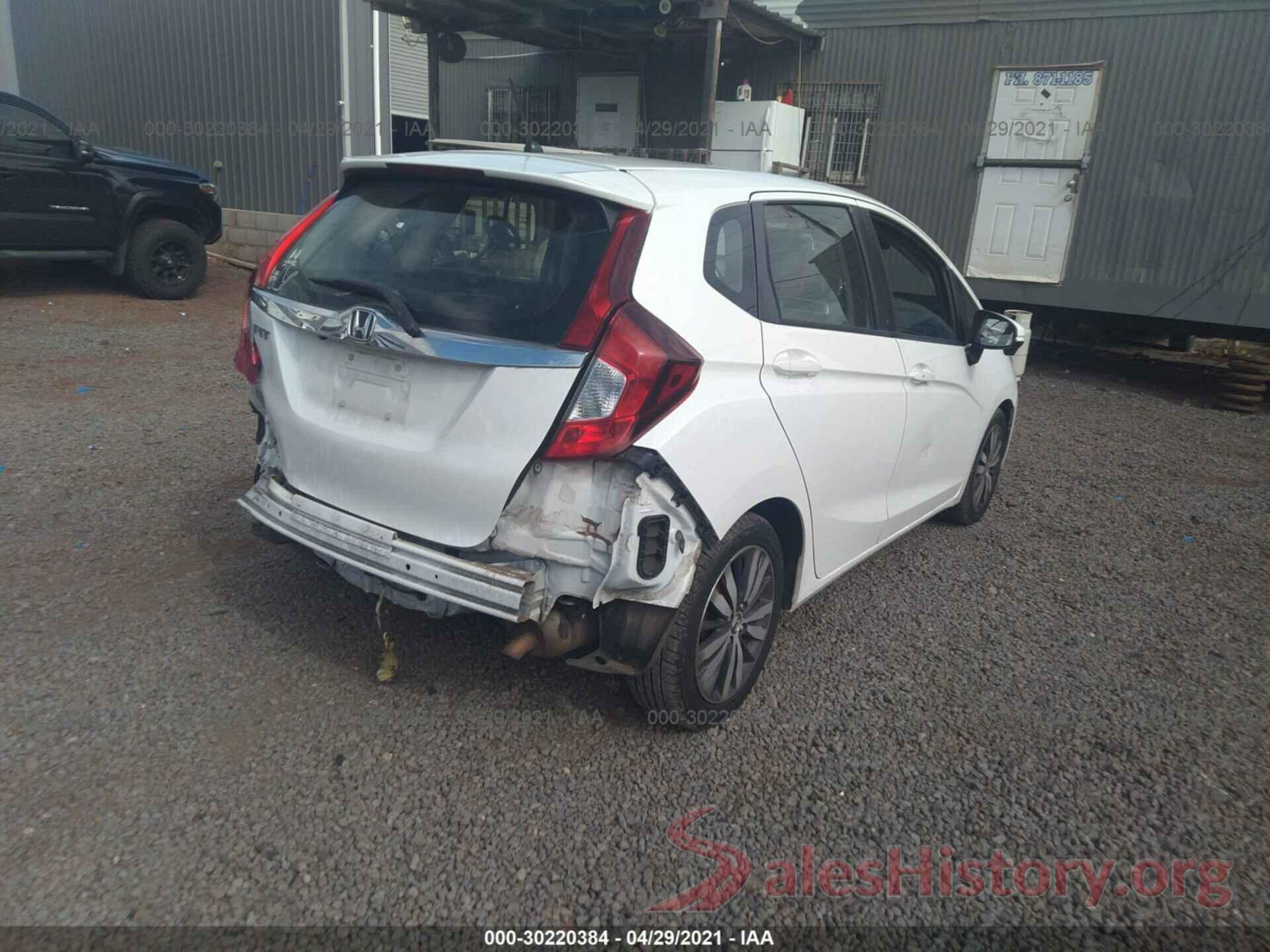 JHMGK5H73GX043643 2016 HONDA FIT