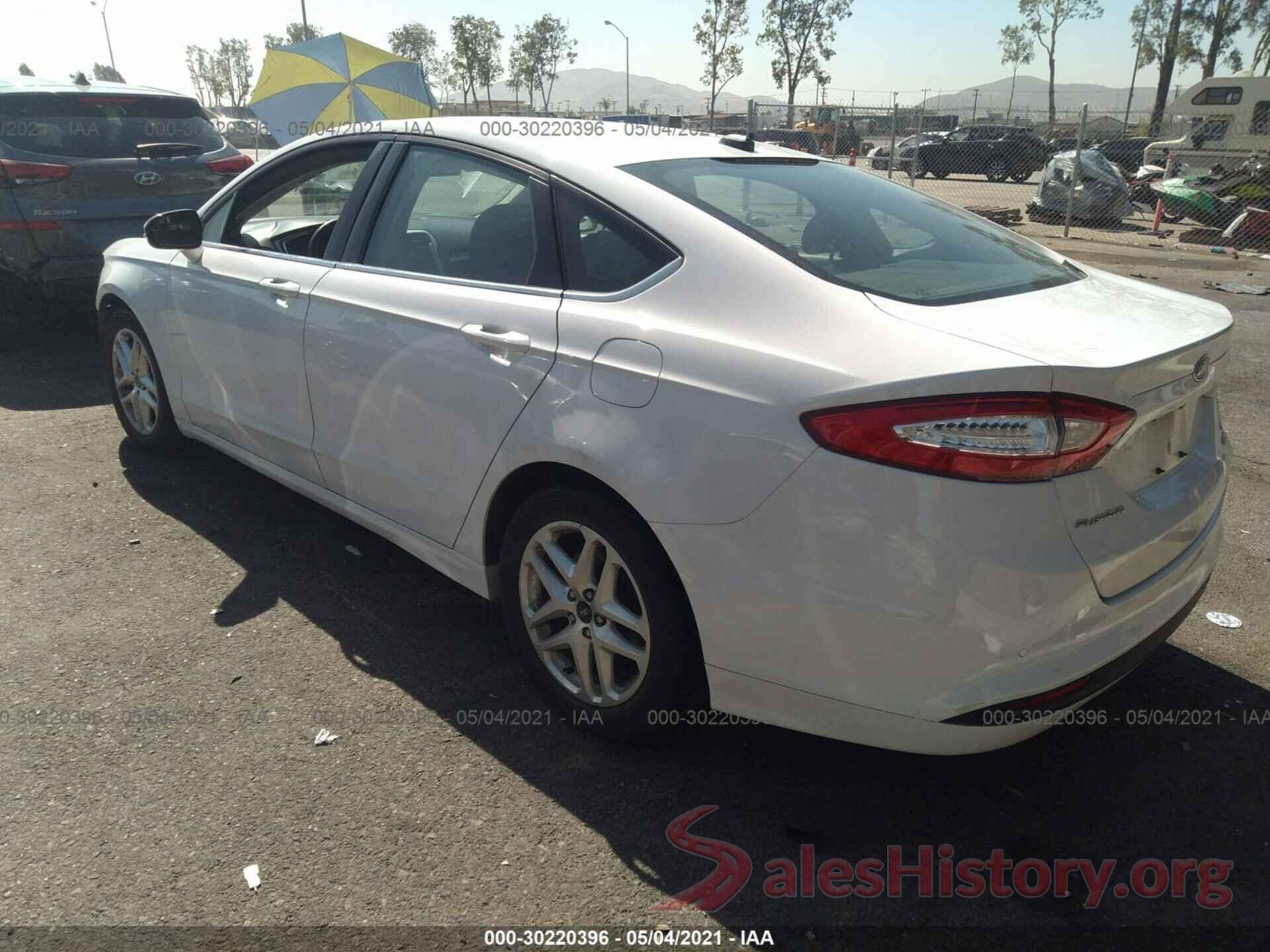 3FA6P0HD8GR356385 2016 FORD FUSION