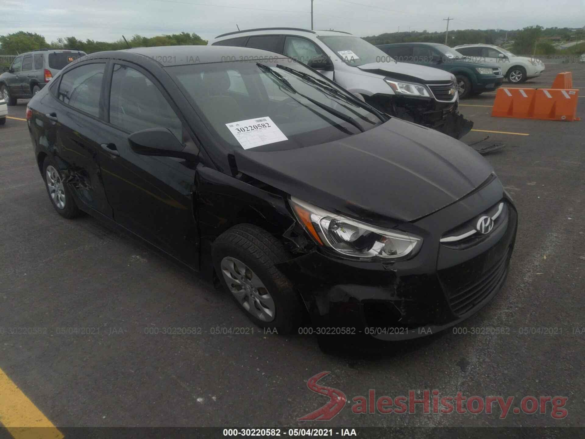 KMHCT4AE1GU156567 2016 HYUNDAI ACCENT