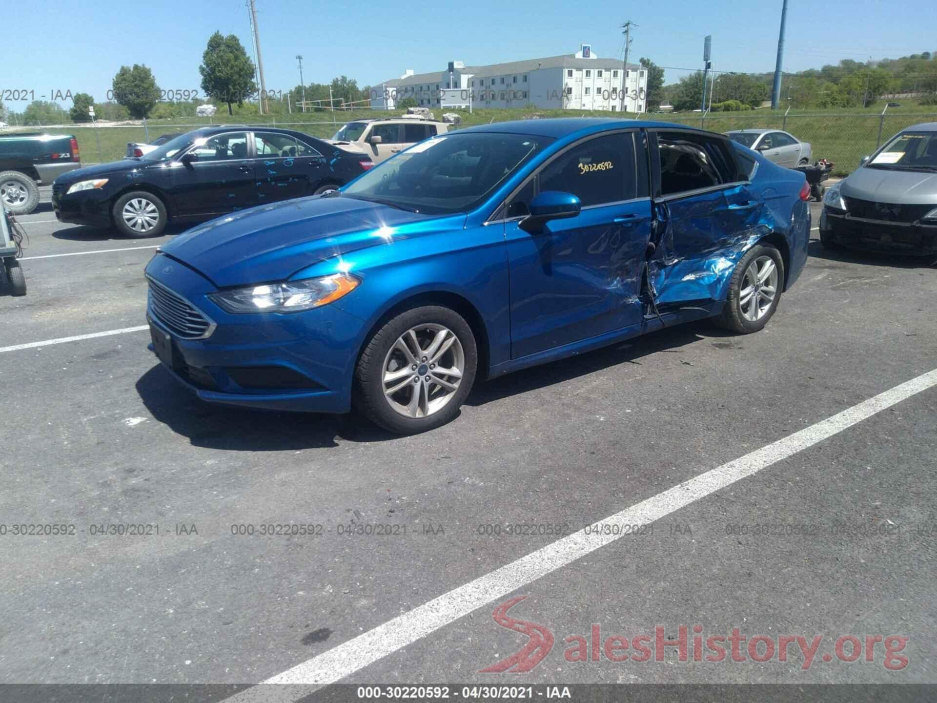 3FA6P0HD6JR178208 2018 FORD FUSION