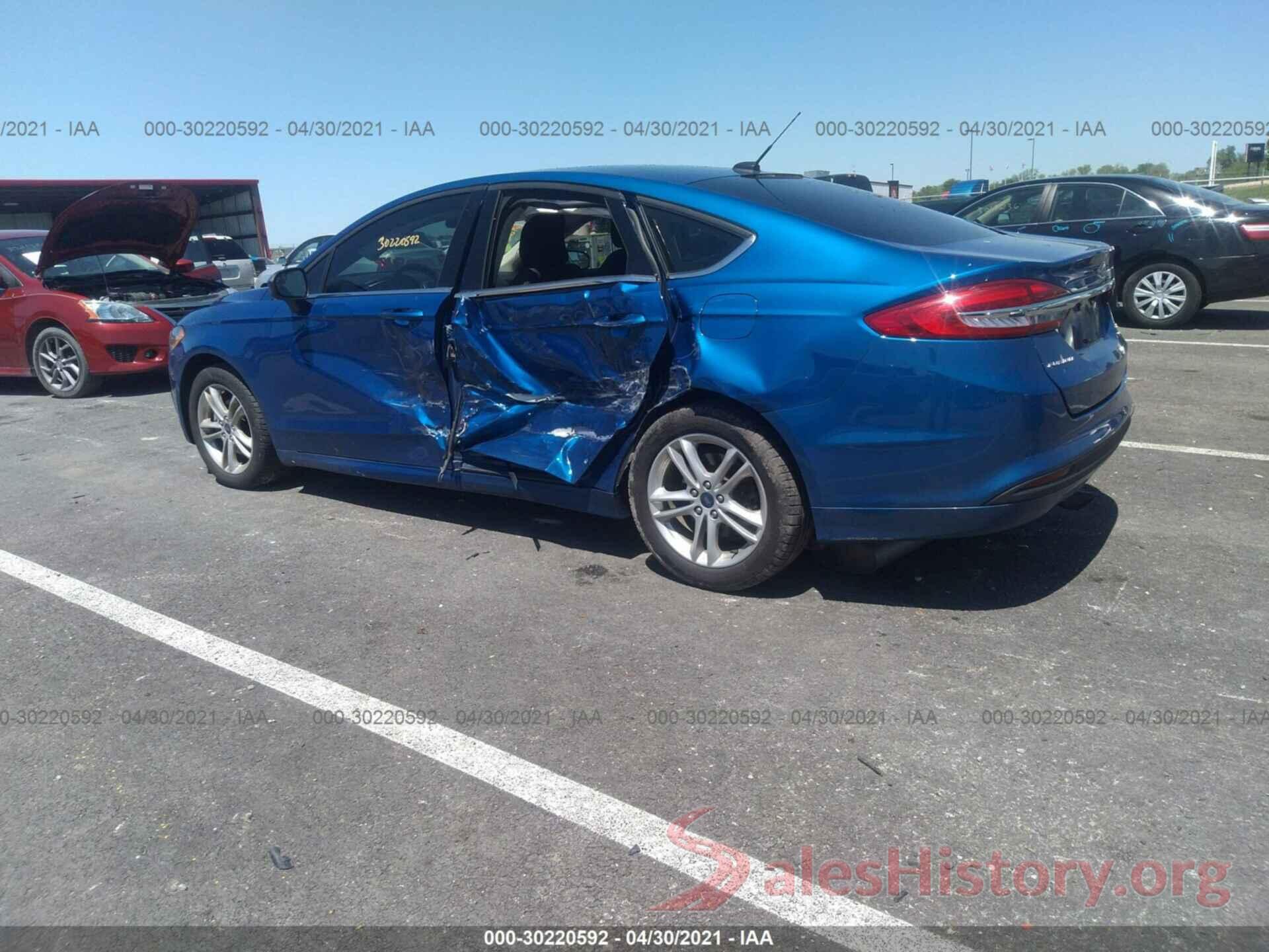 3FA6P0HD6JR178208 2018 FORD FUSION