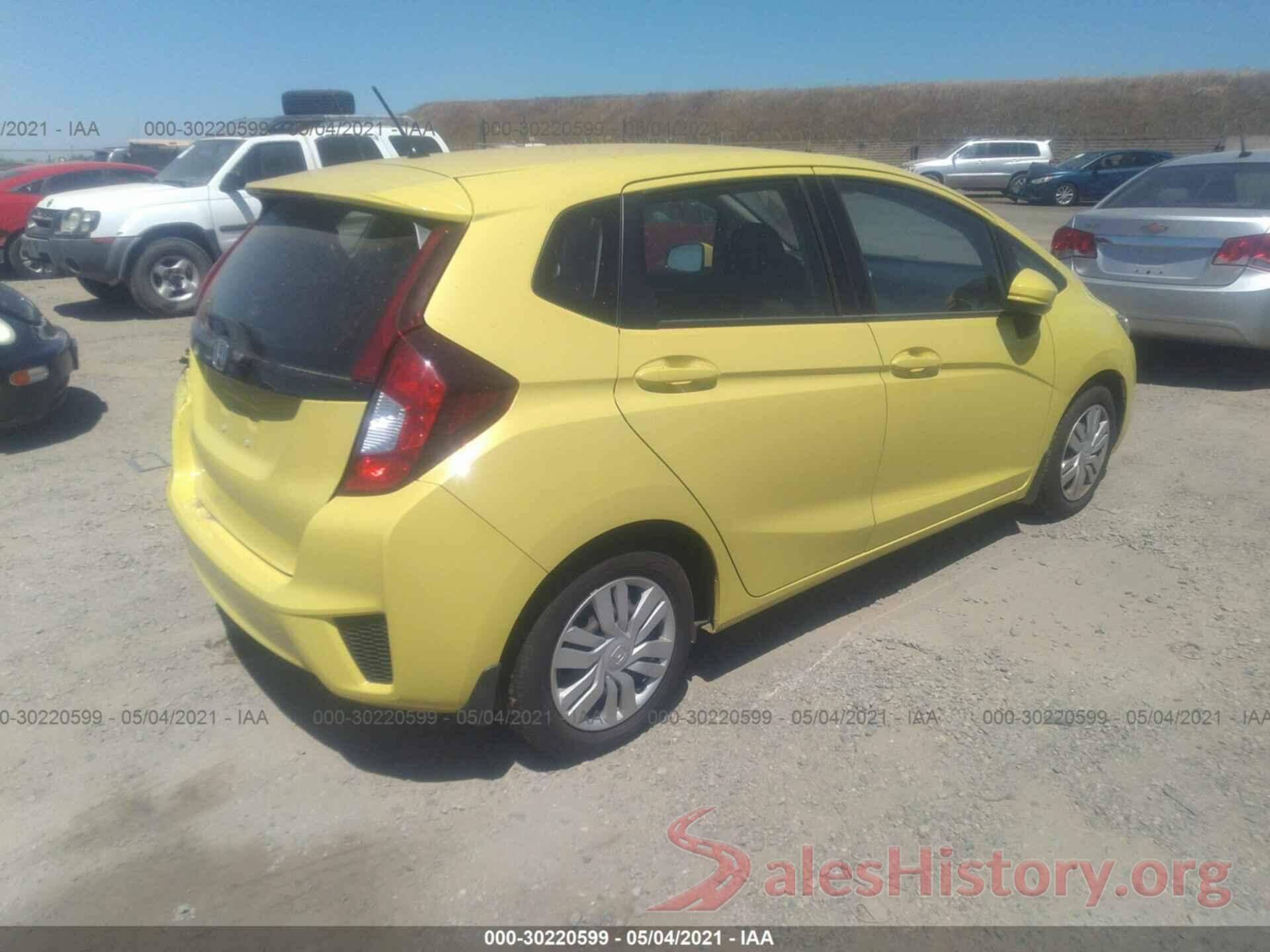 JHMGK5H51GX021672 2016 HONDA FIT