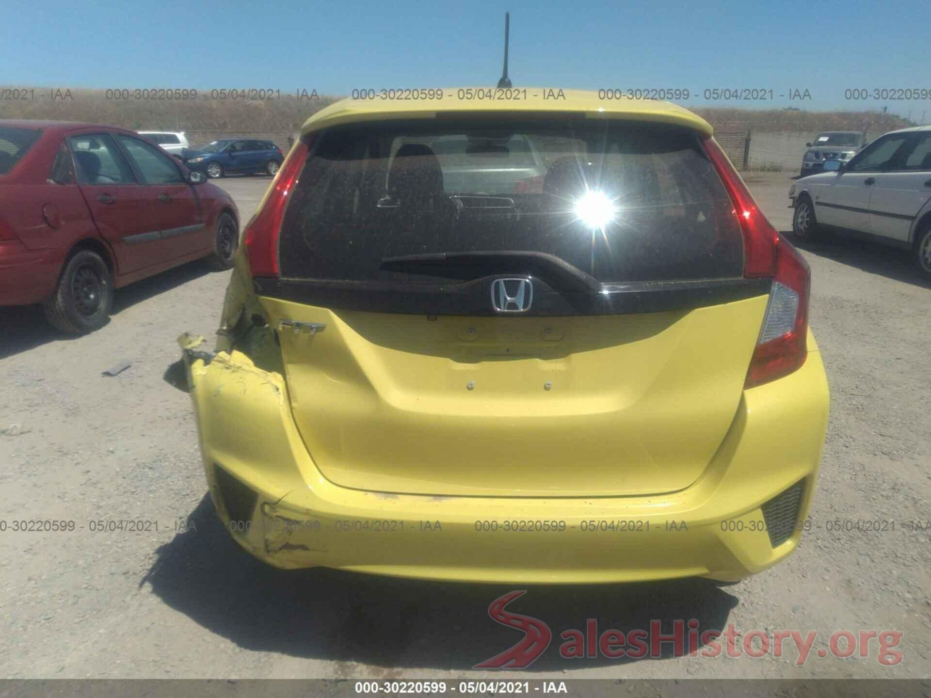 JHMGK5H51GX021672 2016 HONDA FIT