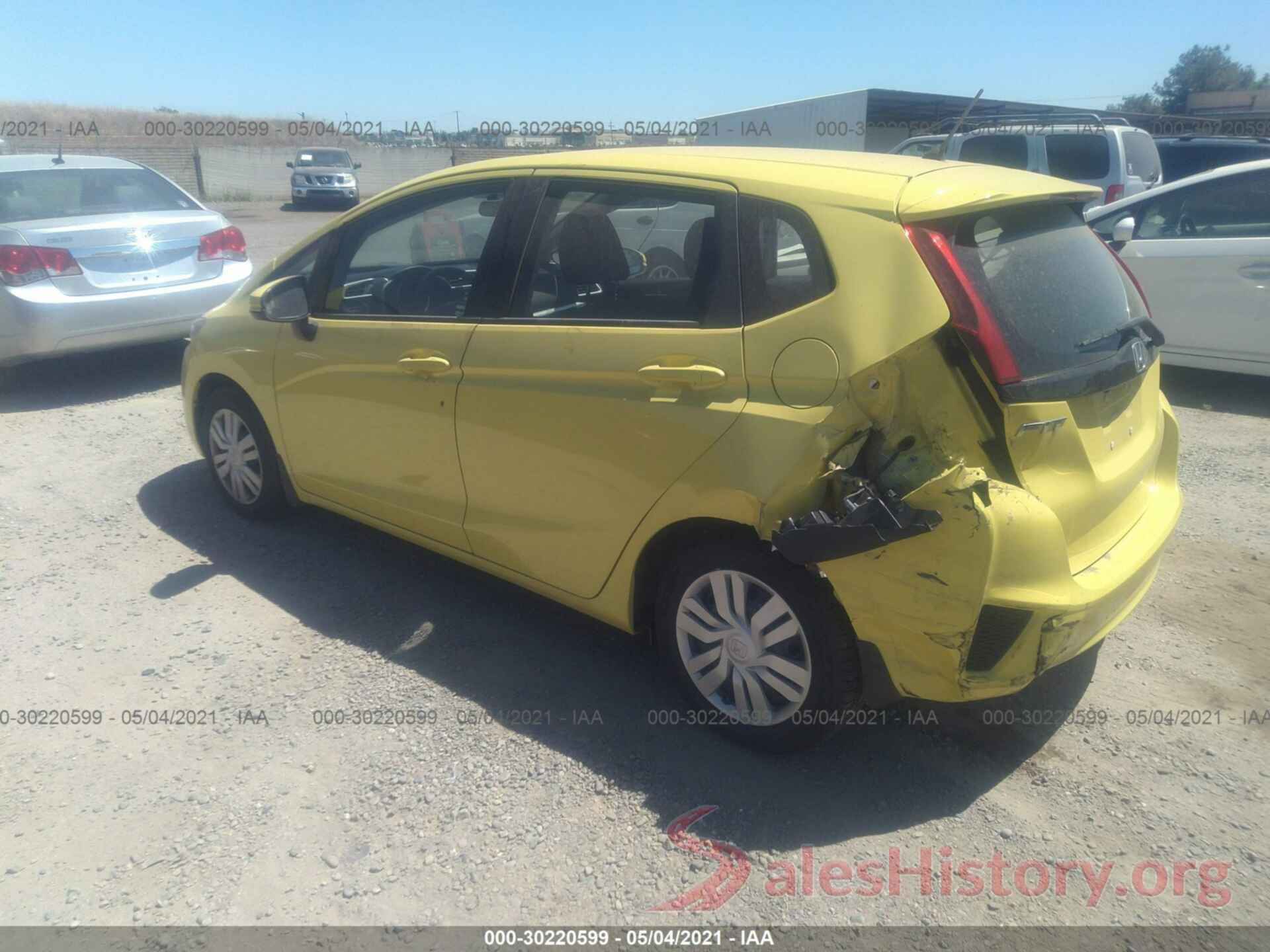 JHMGK5H51GX021672 2016 HONDA FIT