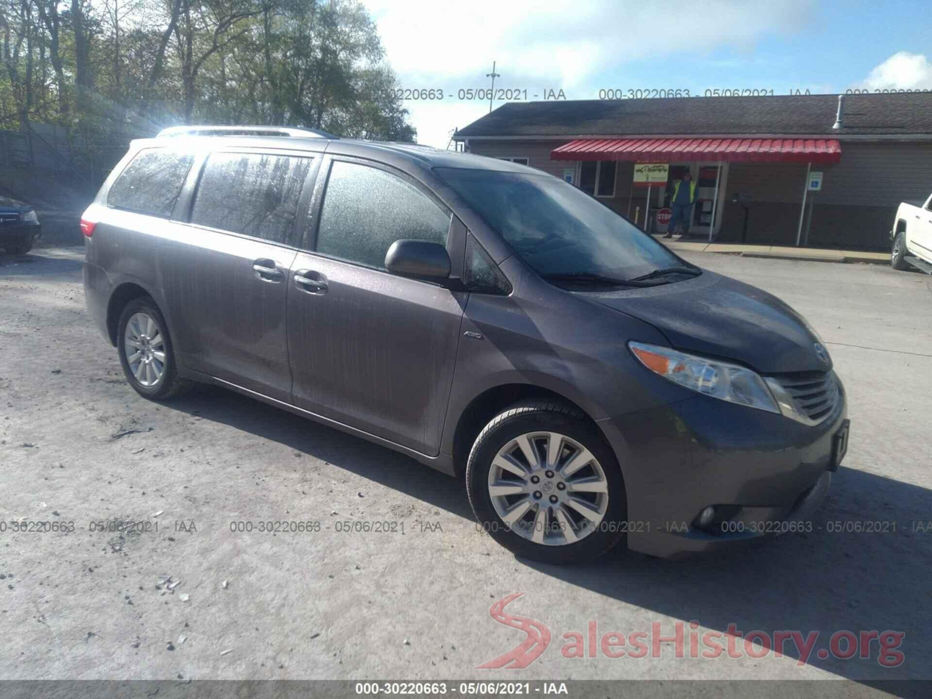 5TDDK3DC6GS141535 2016 TOYOTA SIENNA