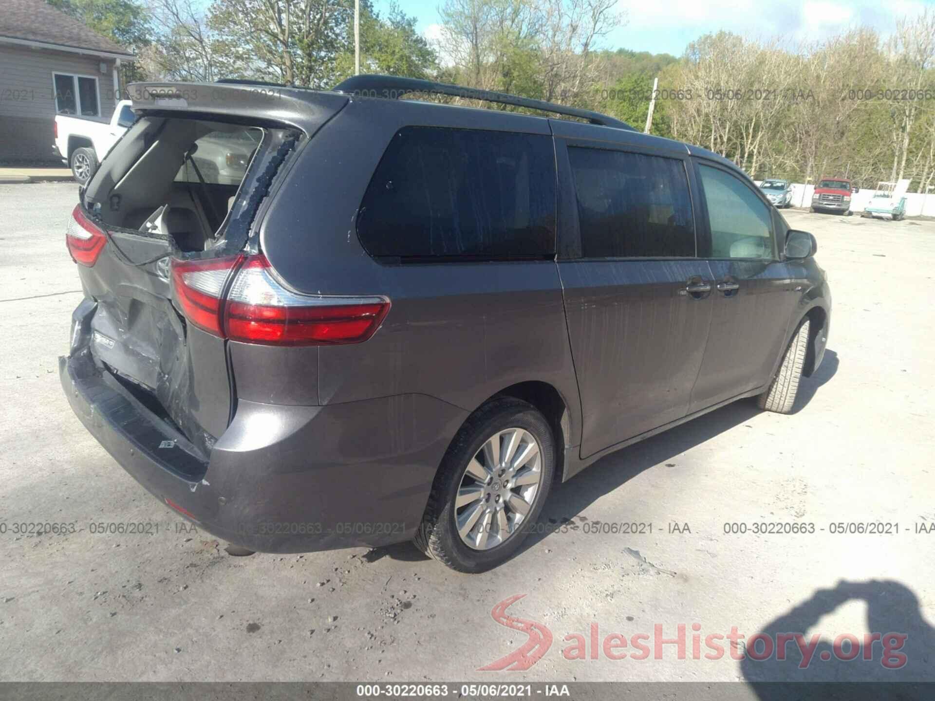 5TDDK3DC6GS141535 2016 TOYOTA SIENNA