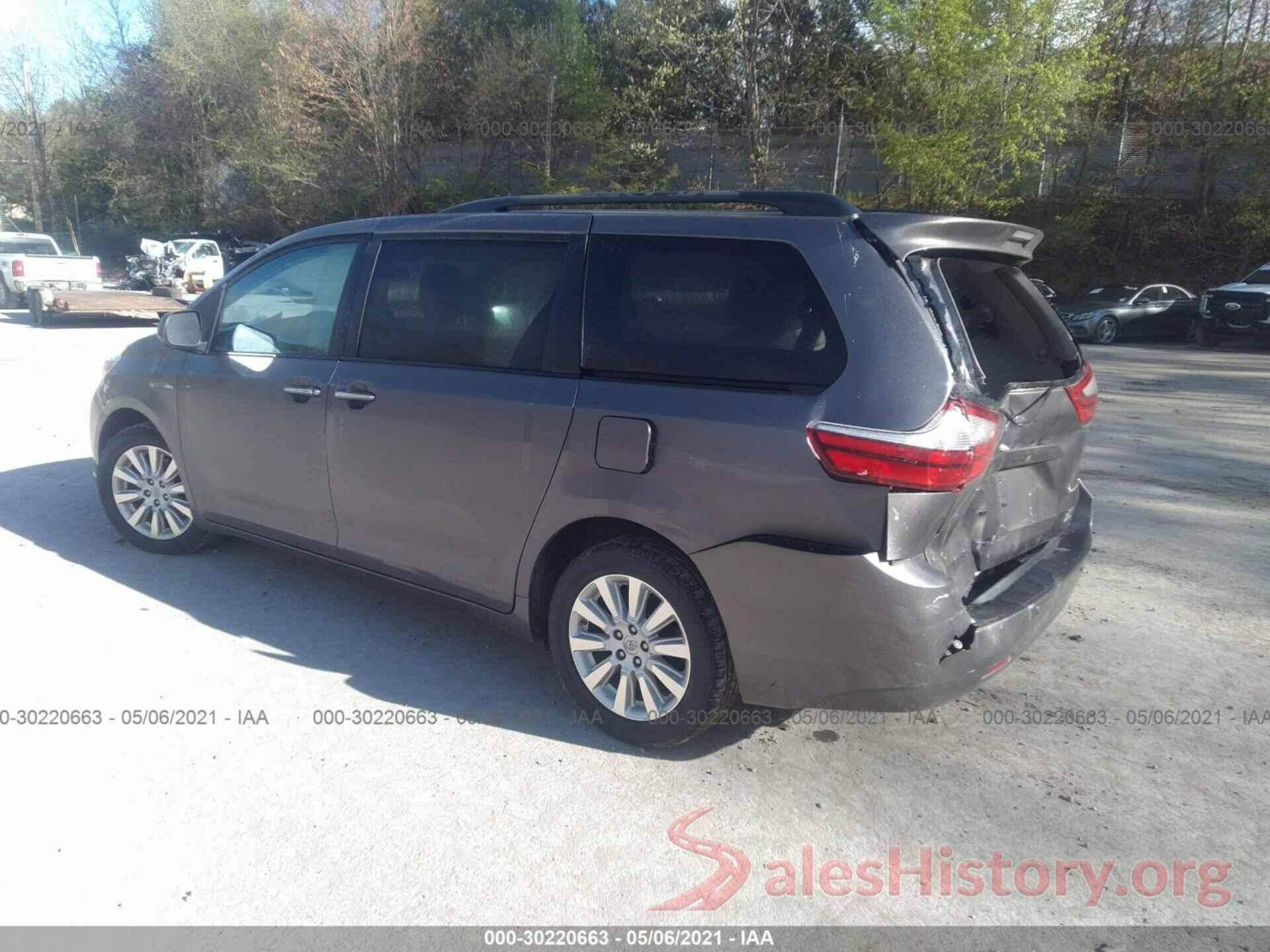 5TDDK3DC6GS141535 2016 TOYOTA SIENNA