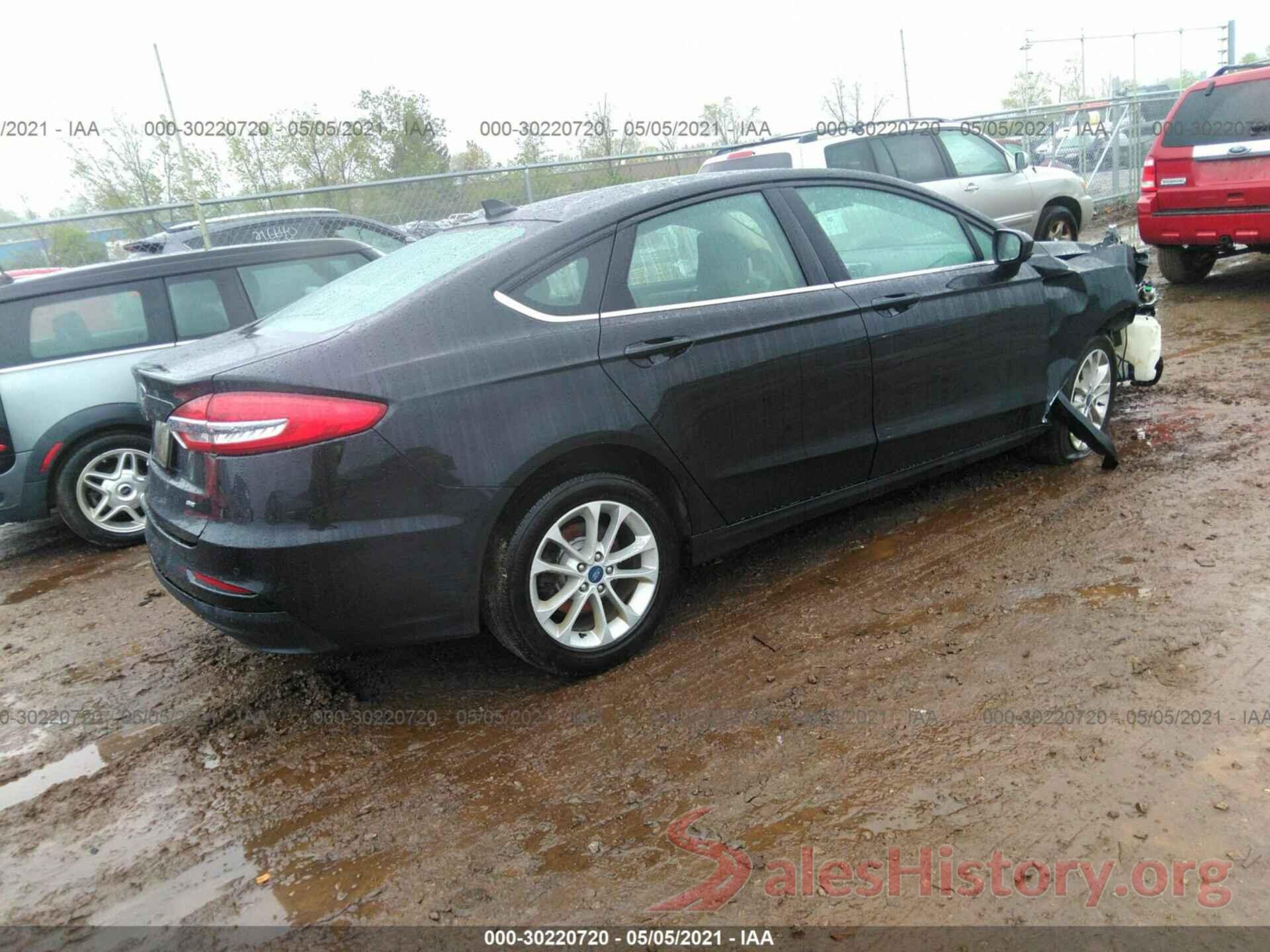 3FA6P0H76KR238726 2019 FORD FUSION