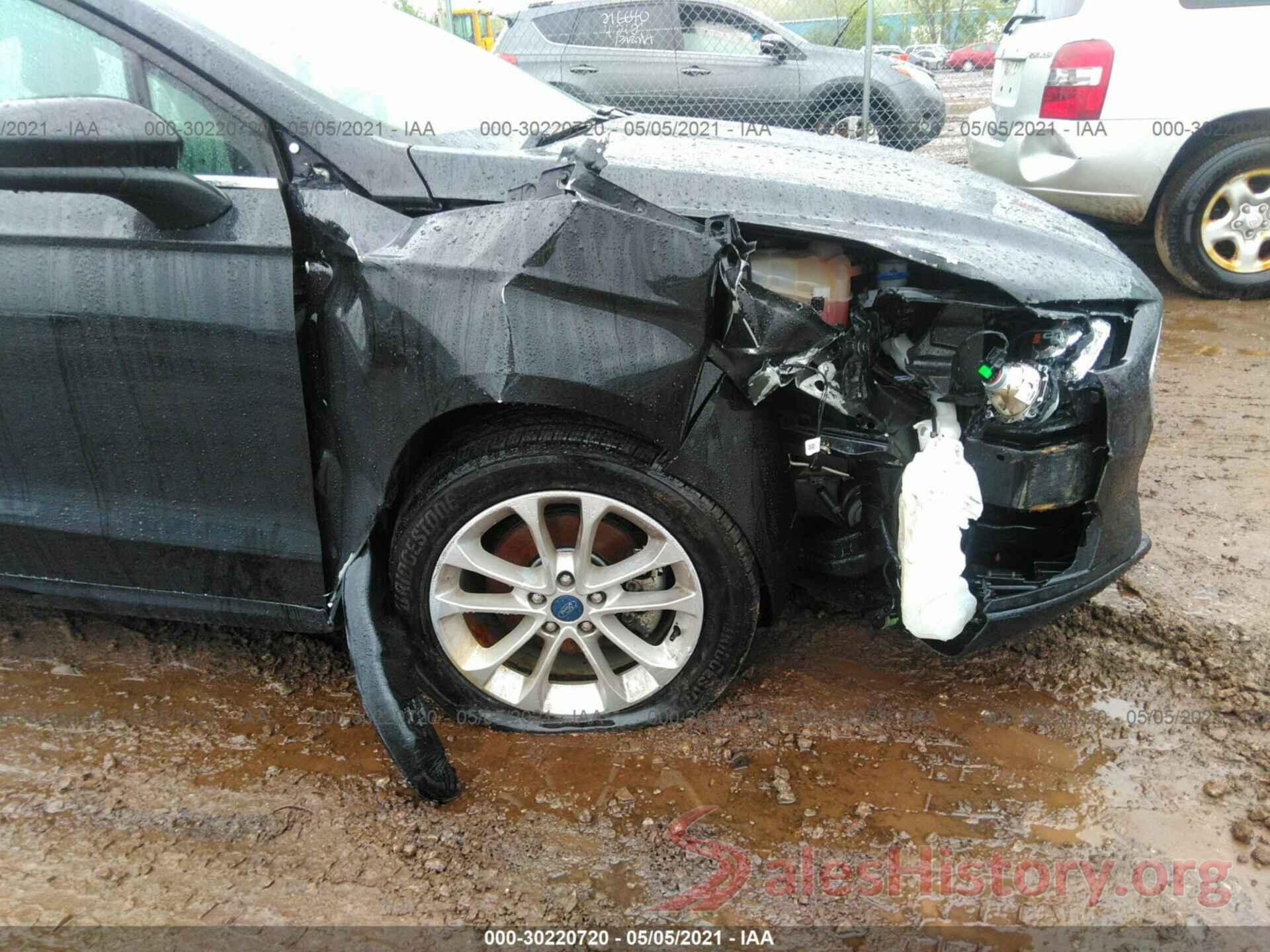 3FA6P0H76KR238726 2019 FORD FUSION