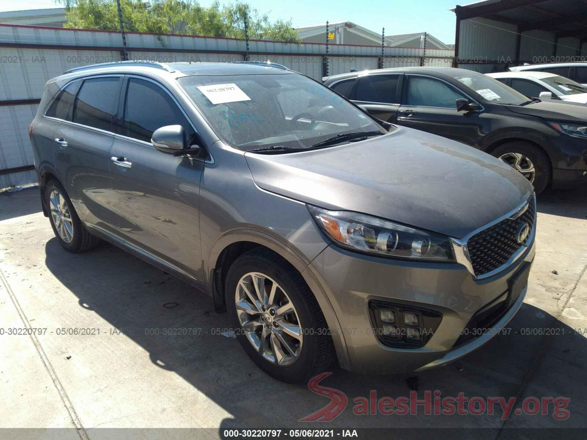 5XYPK4A57GG063840 2016 KIA SORENTO