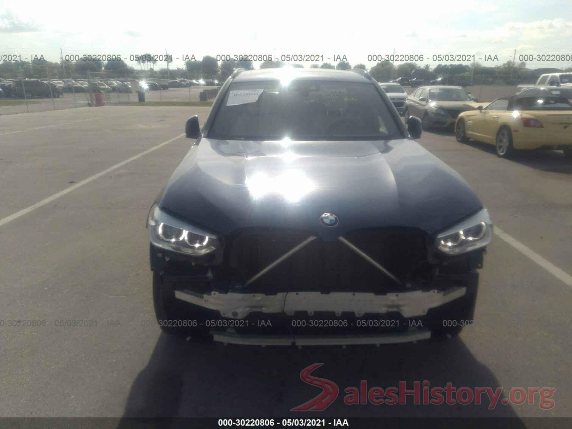 5UXTR7C51KLR50998 2019 BMW X3